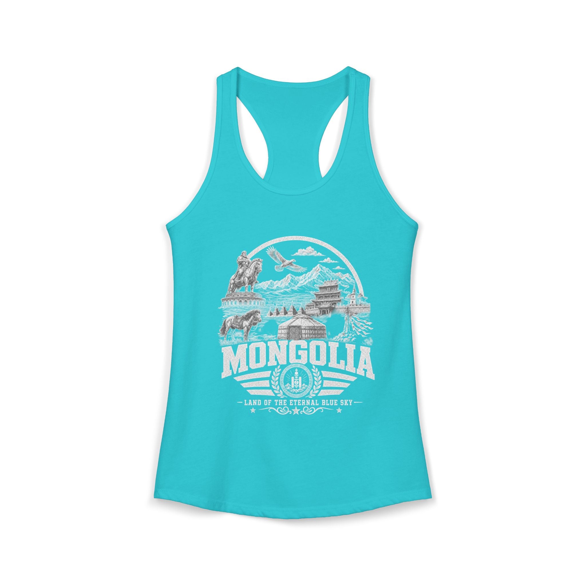 Mongolia Land of the Eternal Blue Sky Women's Tank Top