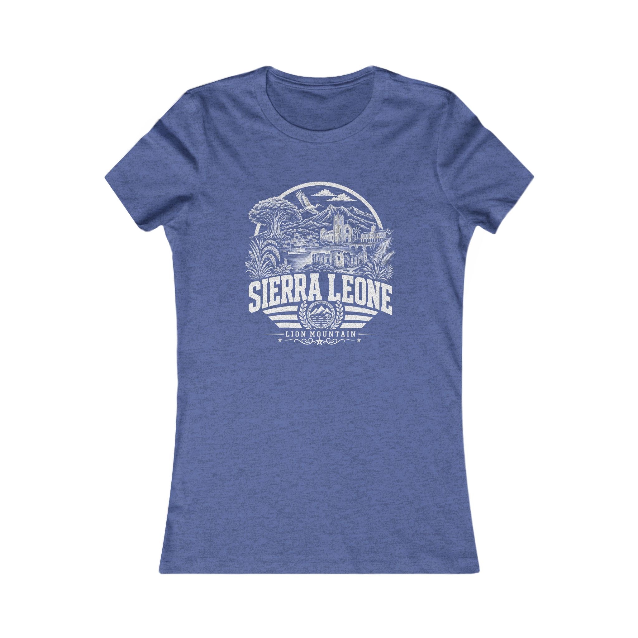Sierra Leone Lion Mountain Women's Tee
