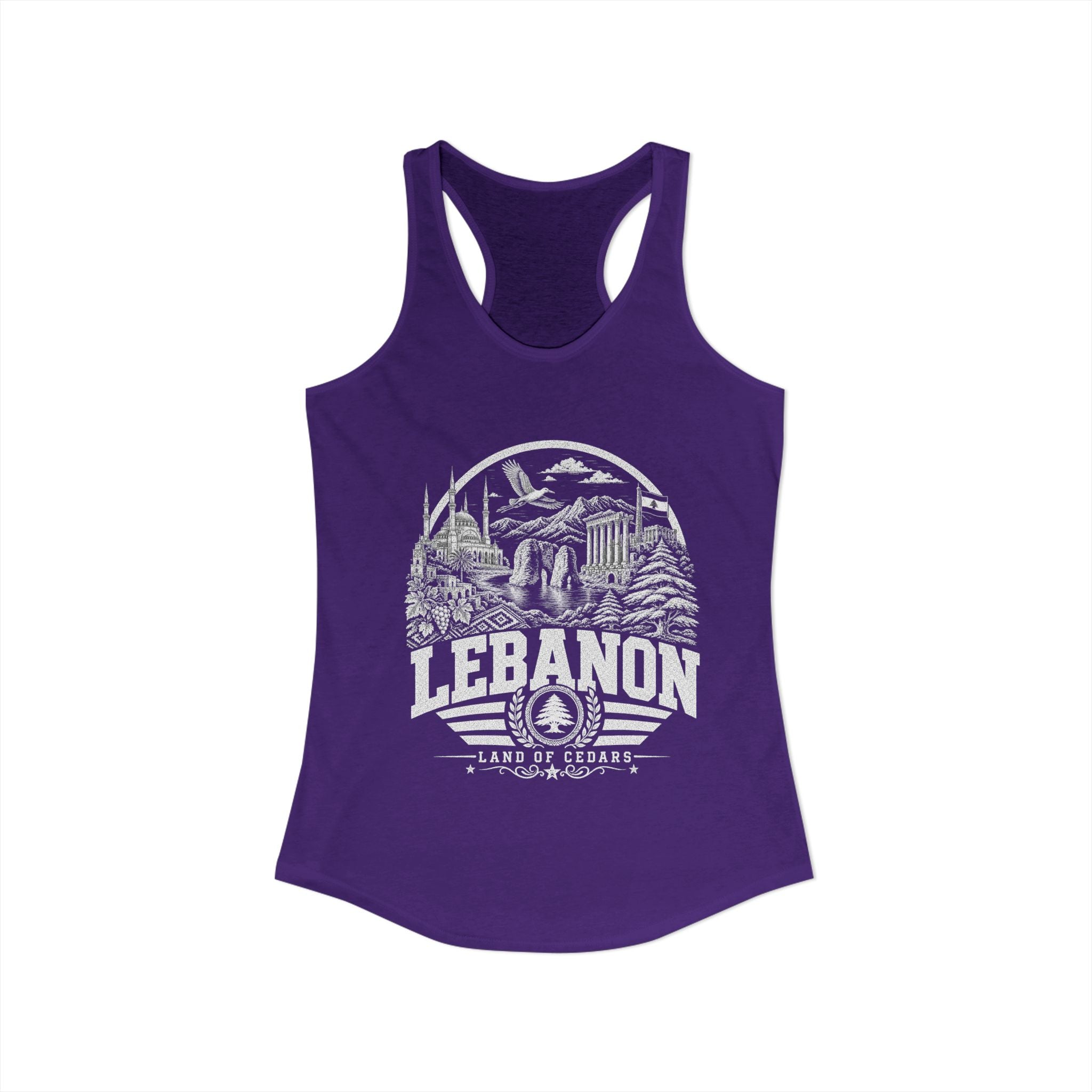 Lebanon Land of Cedars Women's Tank Top
