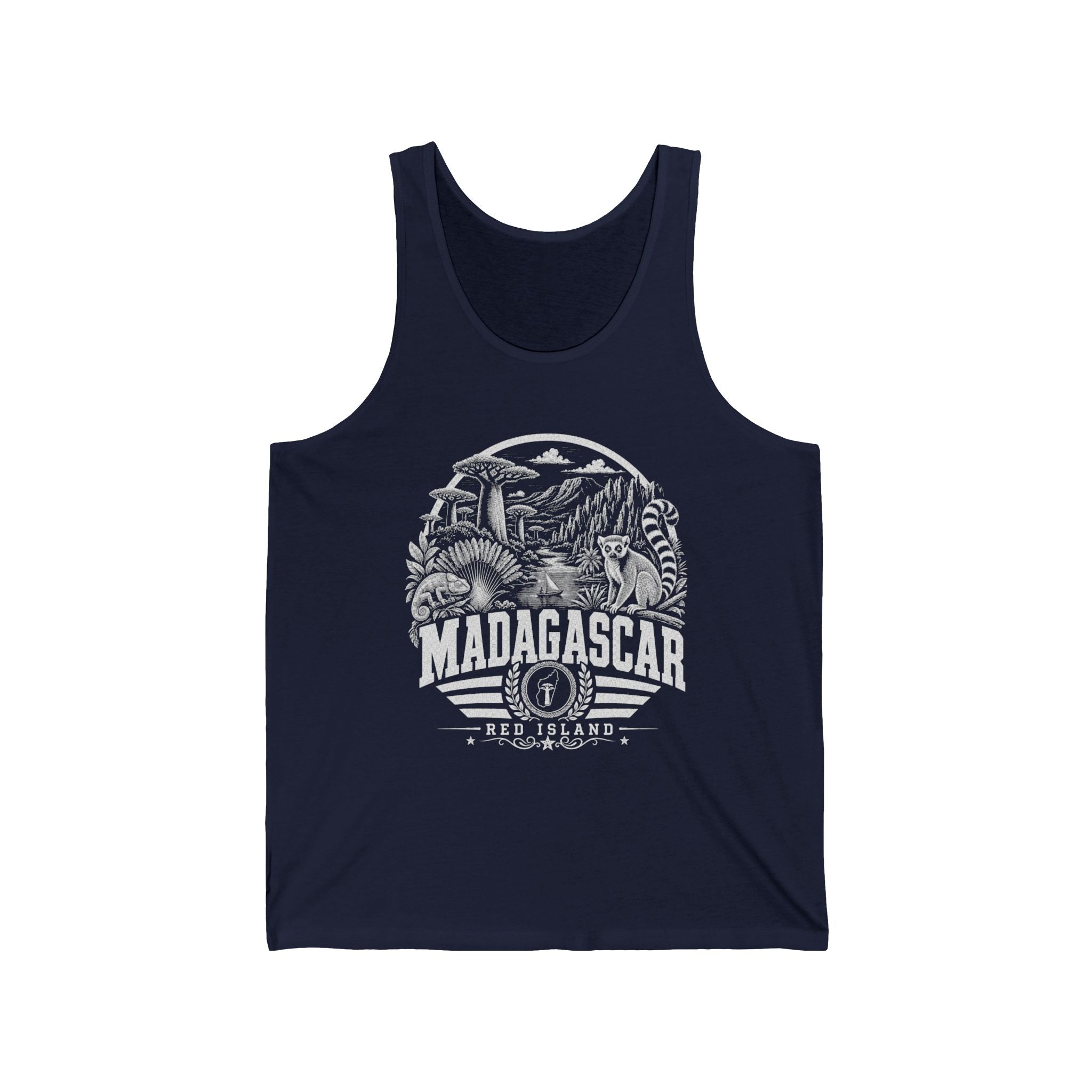 Madagascar Red Island Men's Tank Top