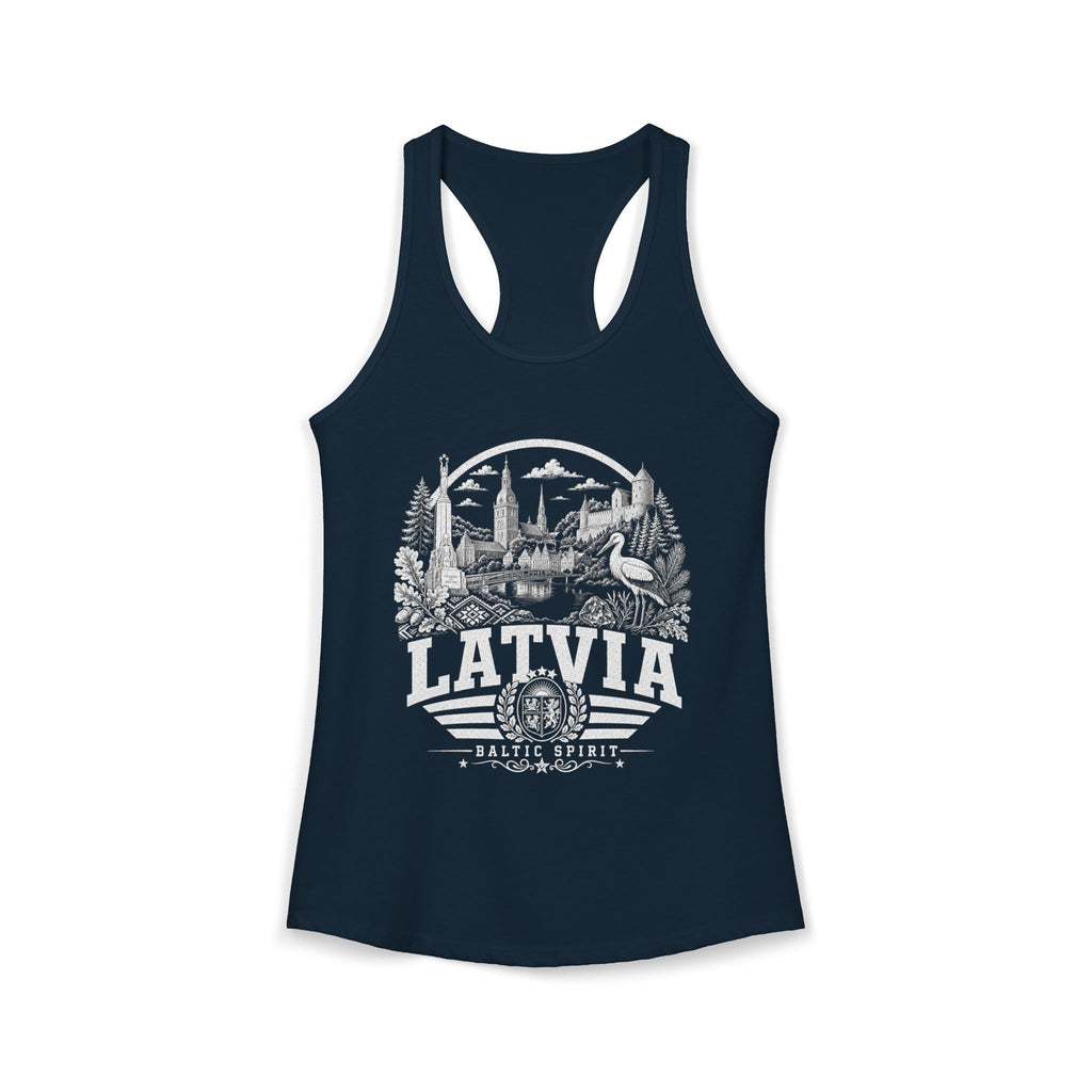 Latvia Baltic Spirit Women's Tank Top