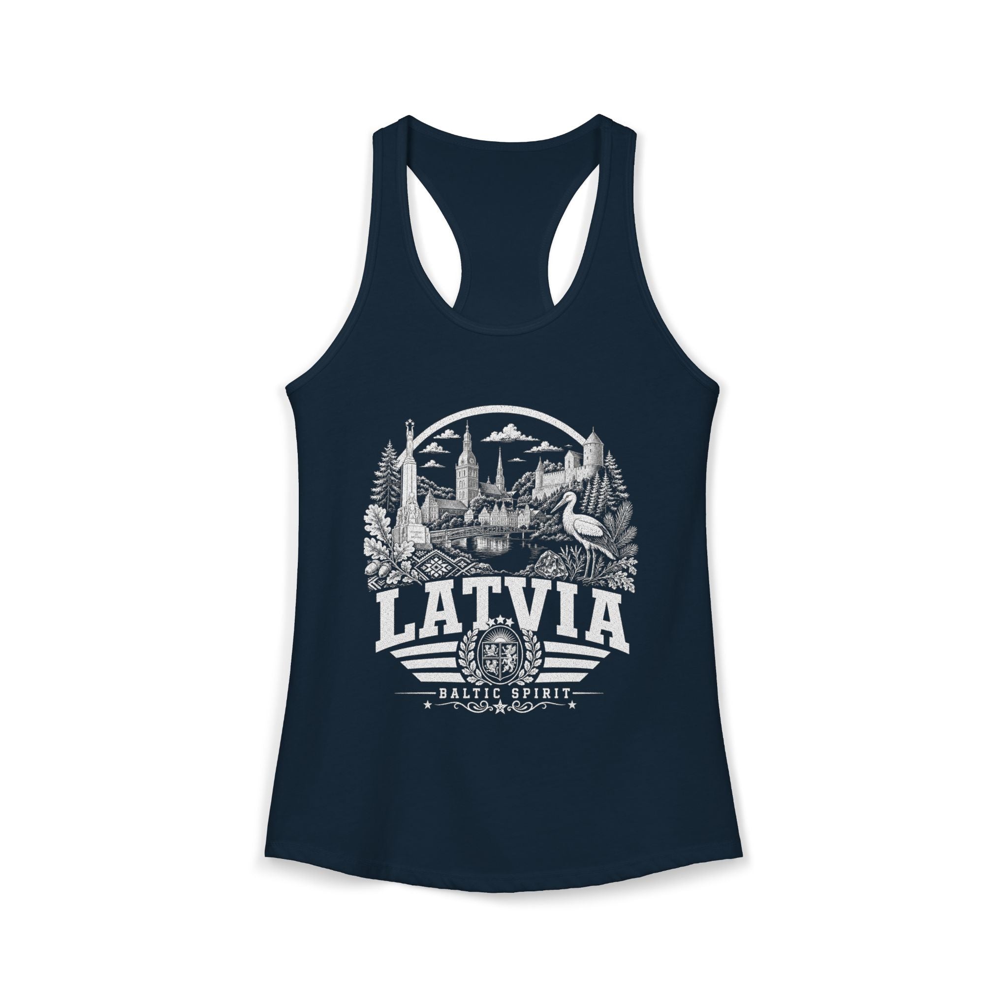 Latvia Baltic Spirit Women's Tank Top