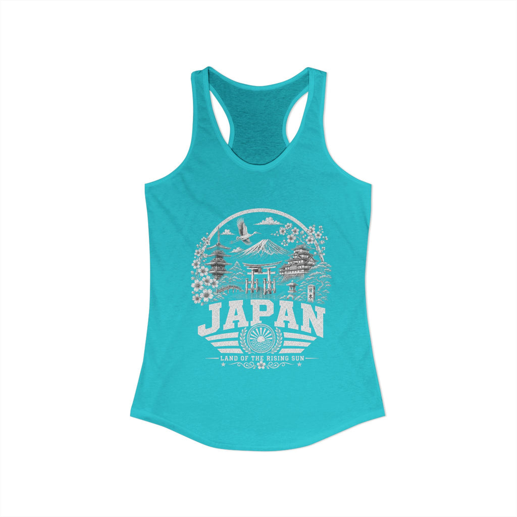 Japan Land of the Rising Sun Women's Tank Top