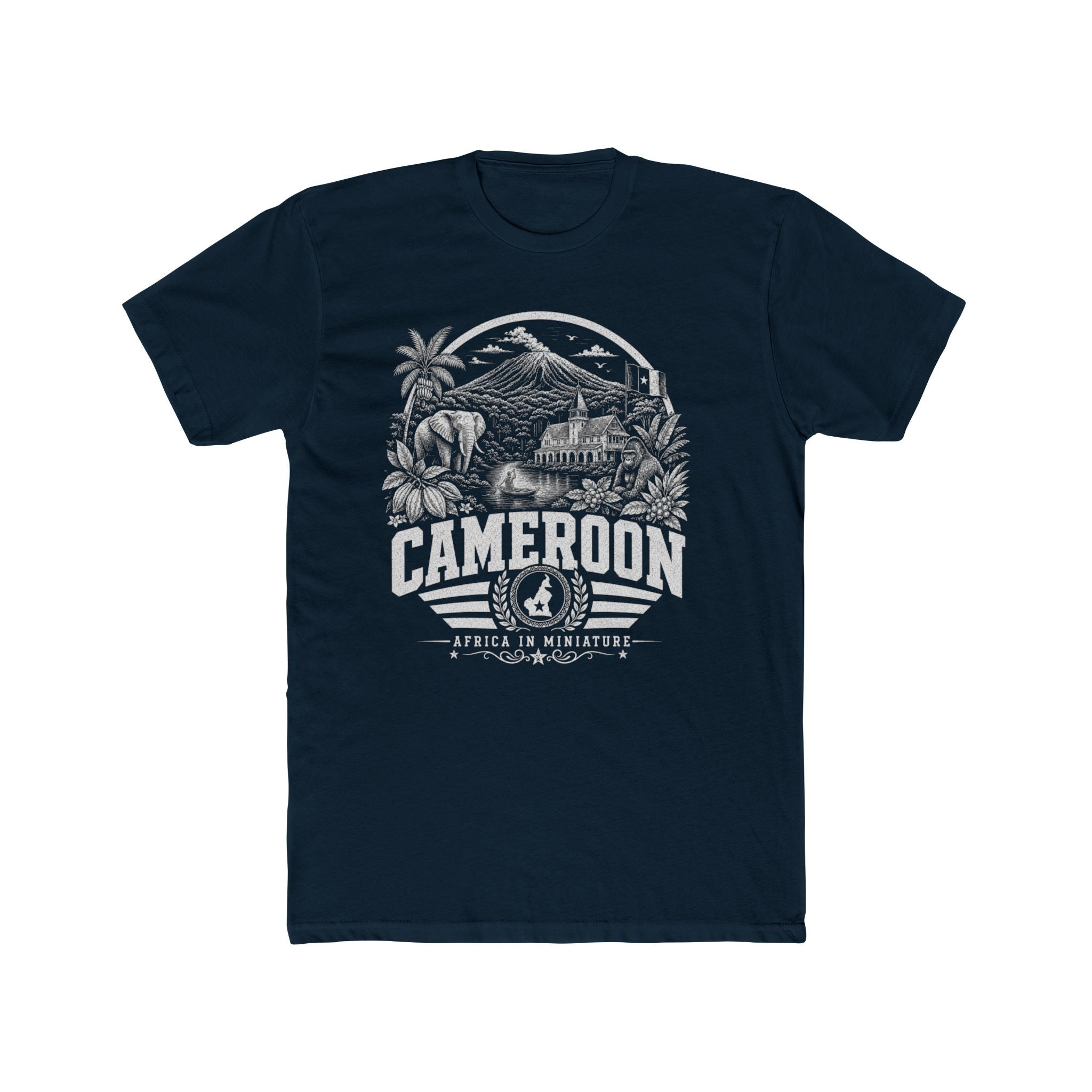 Cameroon Africa in Miniature Men's Tee