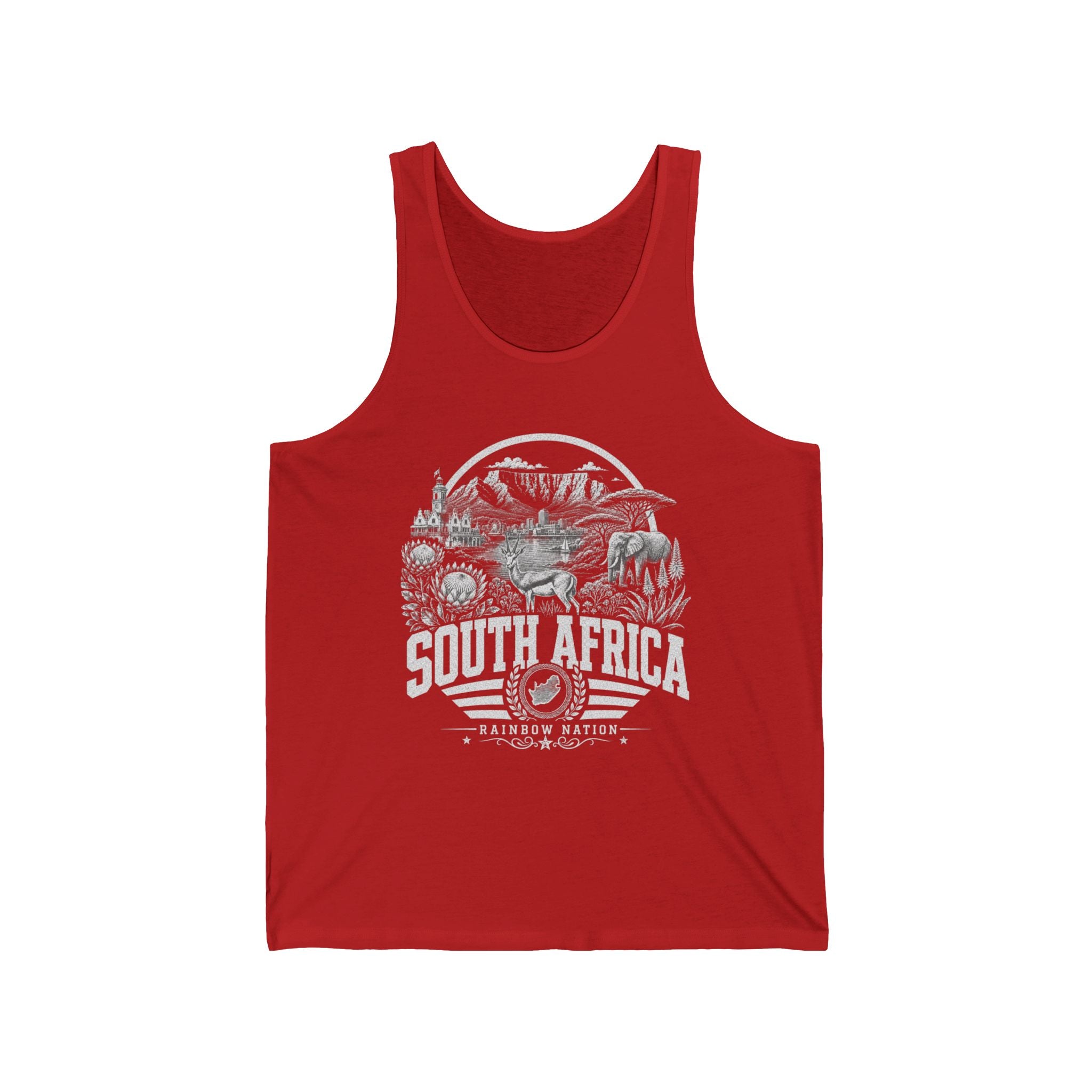 South Africa Rainbow Nation Men's Tank Top