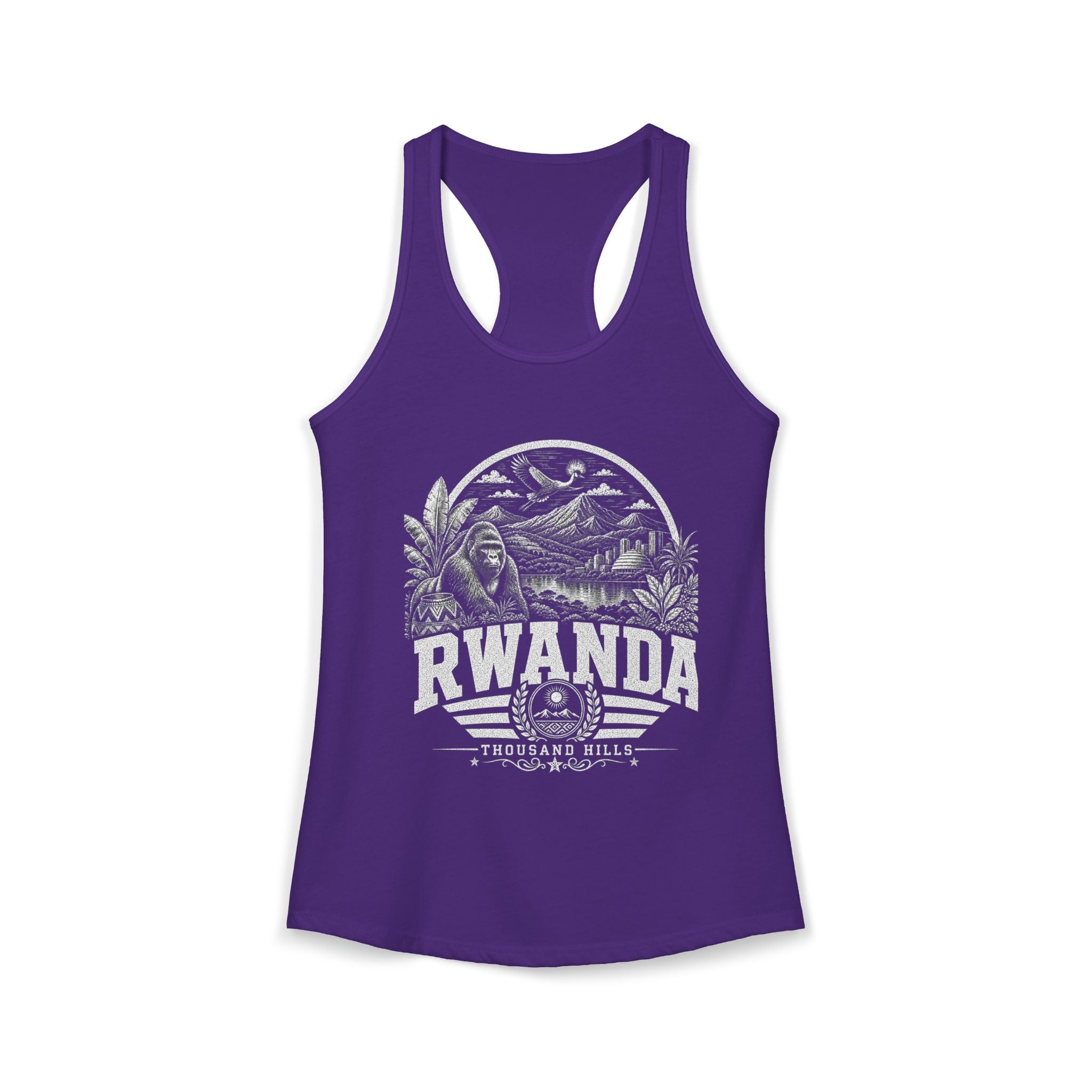 Rwanda Thousand Hills Women's Tank Top