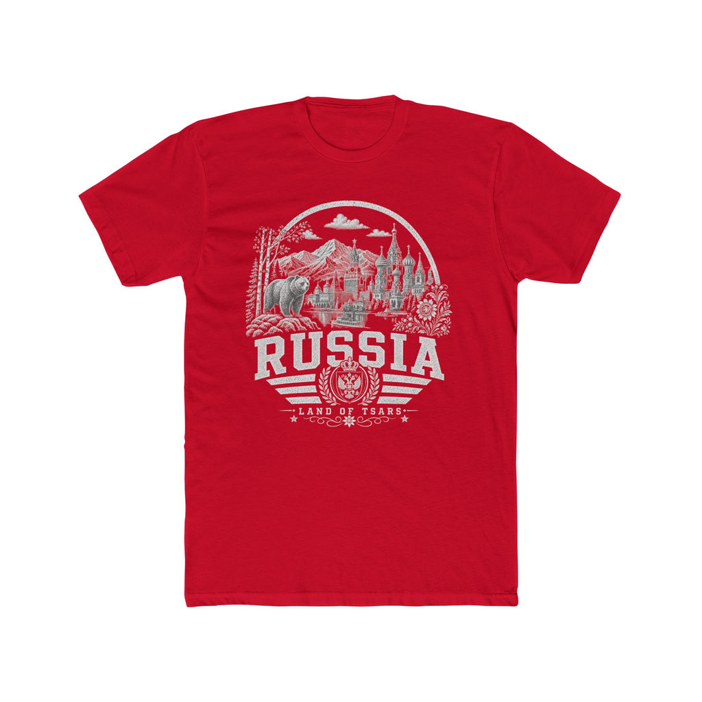 Russia vintage landmarks men's tee — iconic landmark design | Nameshi Destinations (view 15)