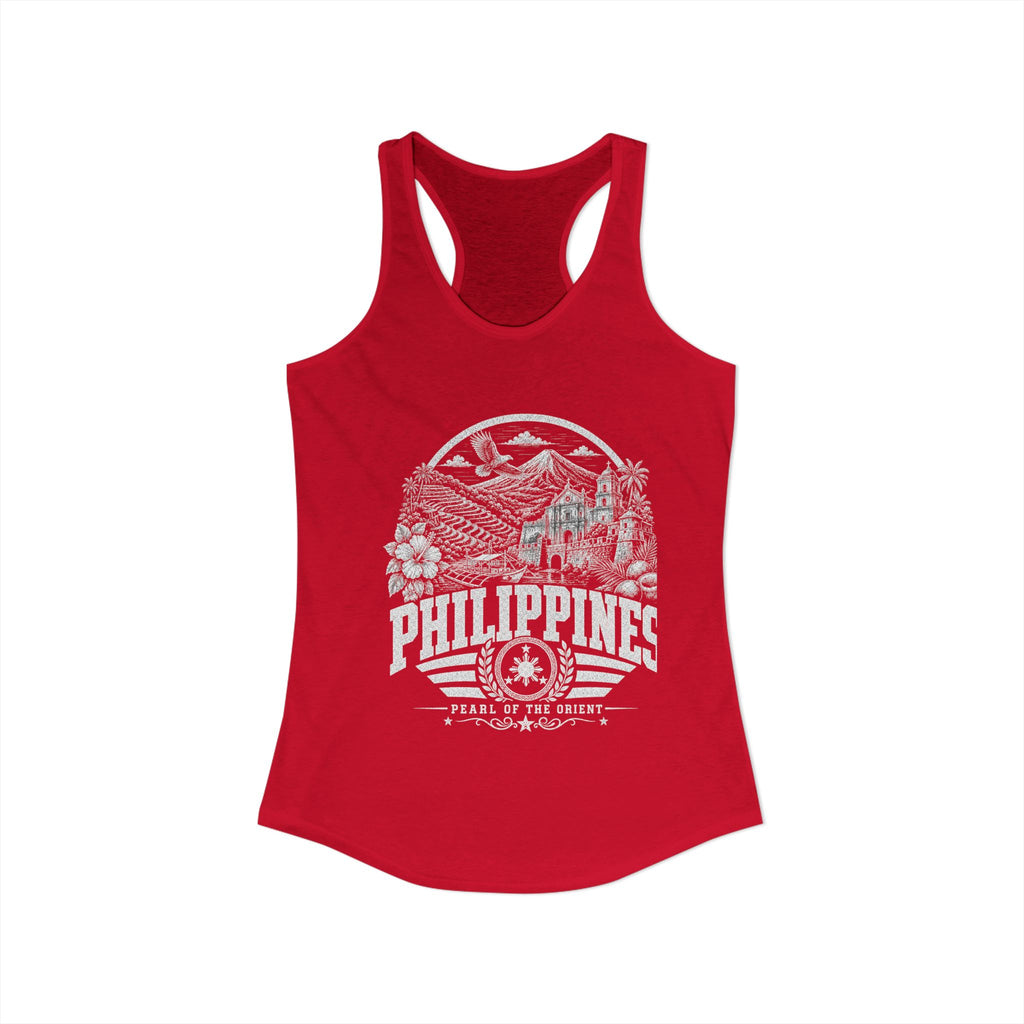 Philippines Pearl of the Orient Women's Tank Top