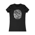Haiti vintage landmarks women's tee — iconic landmark design | Nameshi Destinations (view 1)
