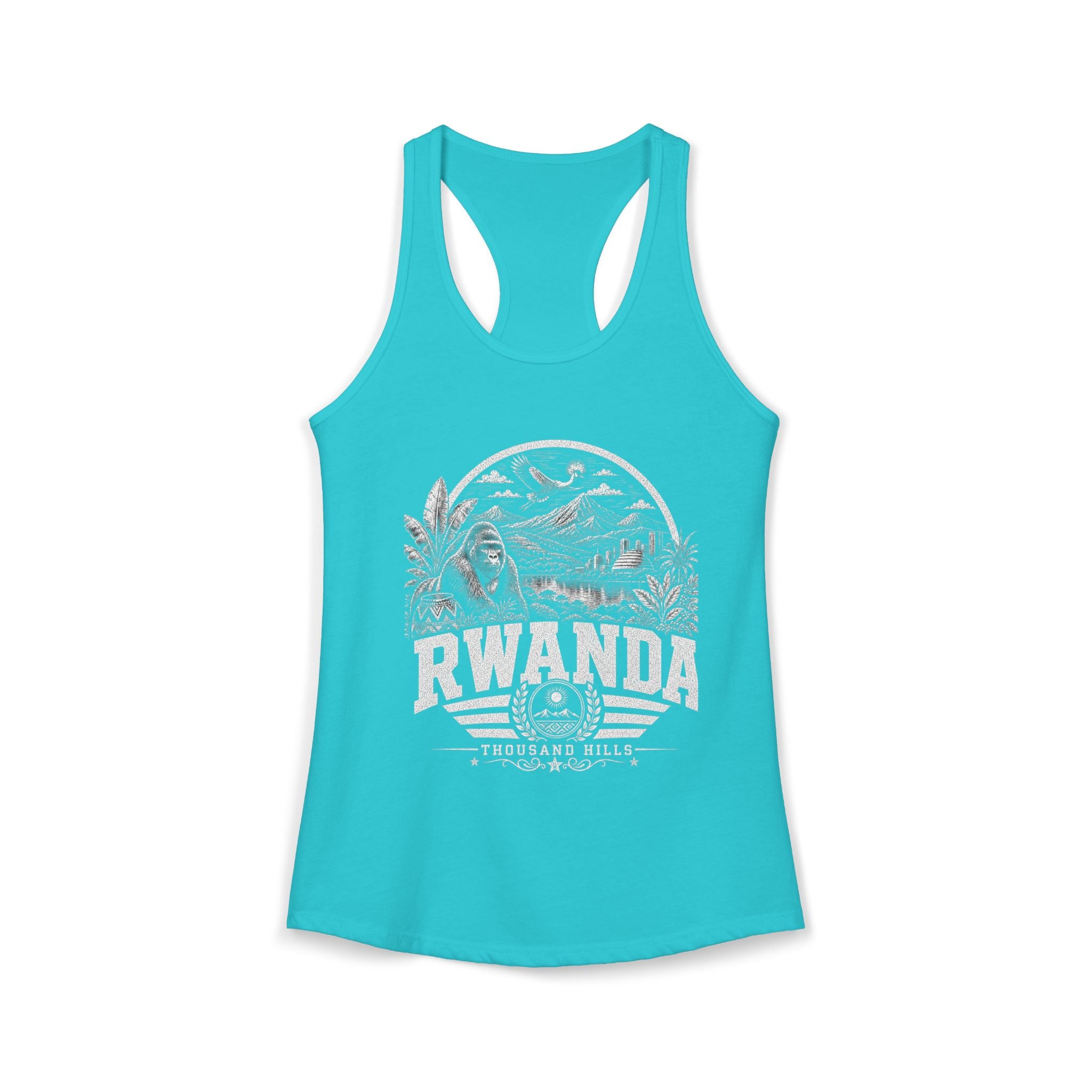 Rwanda Thousand Hills Women's Tank Top