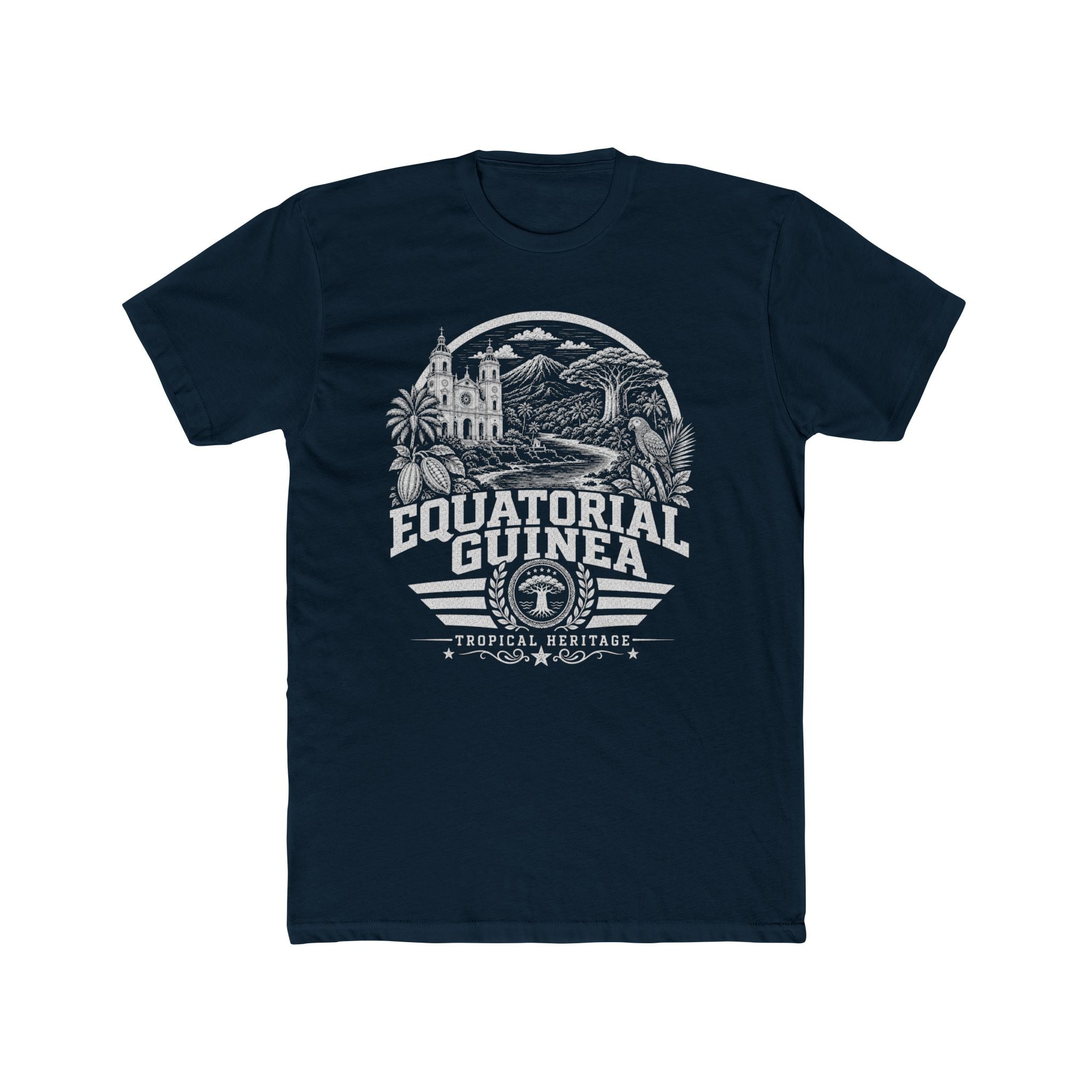 Equatorial Guinea Tropical Heritage Men's Tee