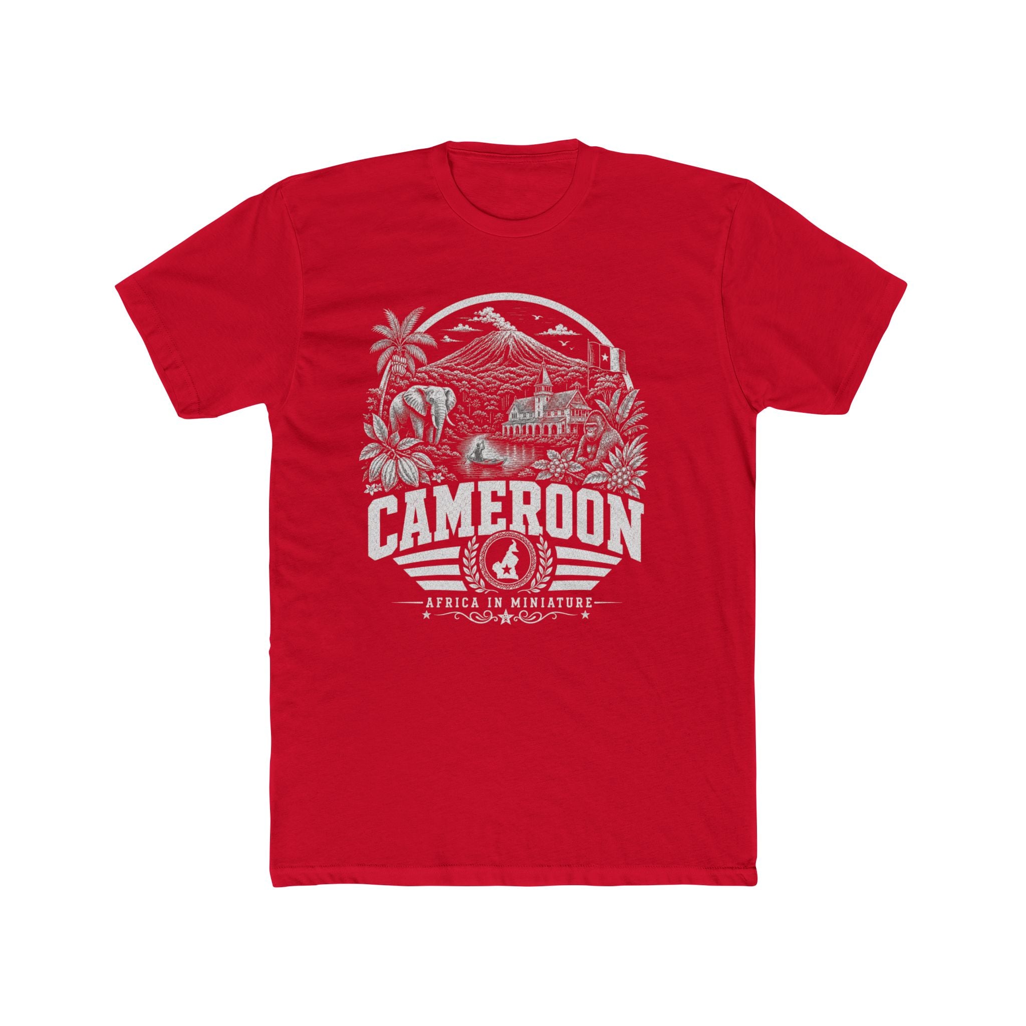 Cameroon Africa in Miniature Men's Tee
