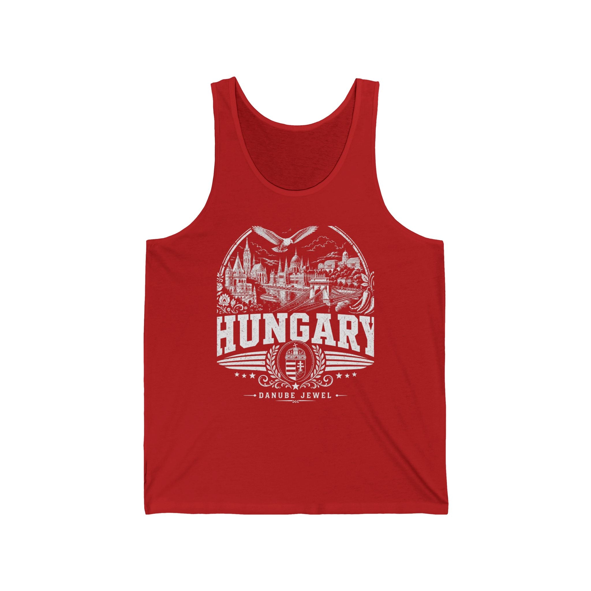 Hungary Danube Jewel Men's Tank Top