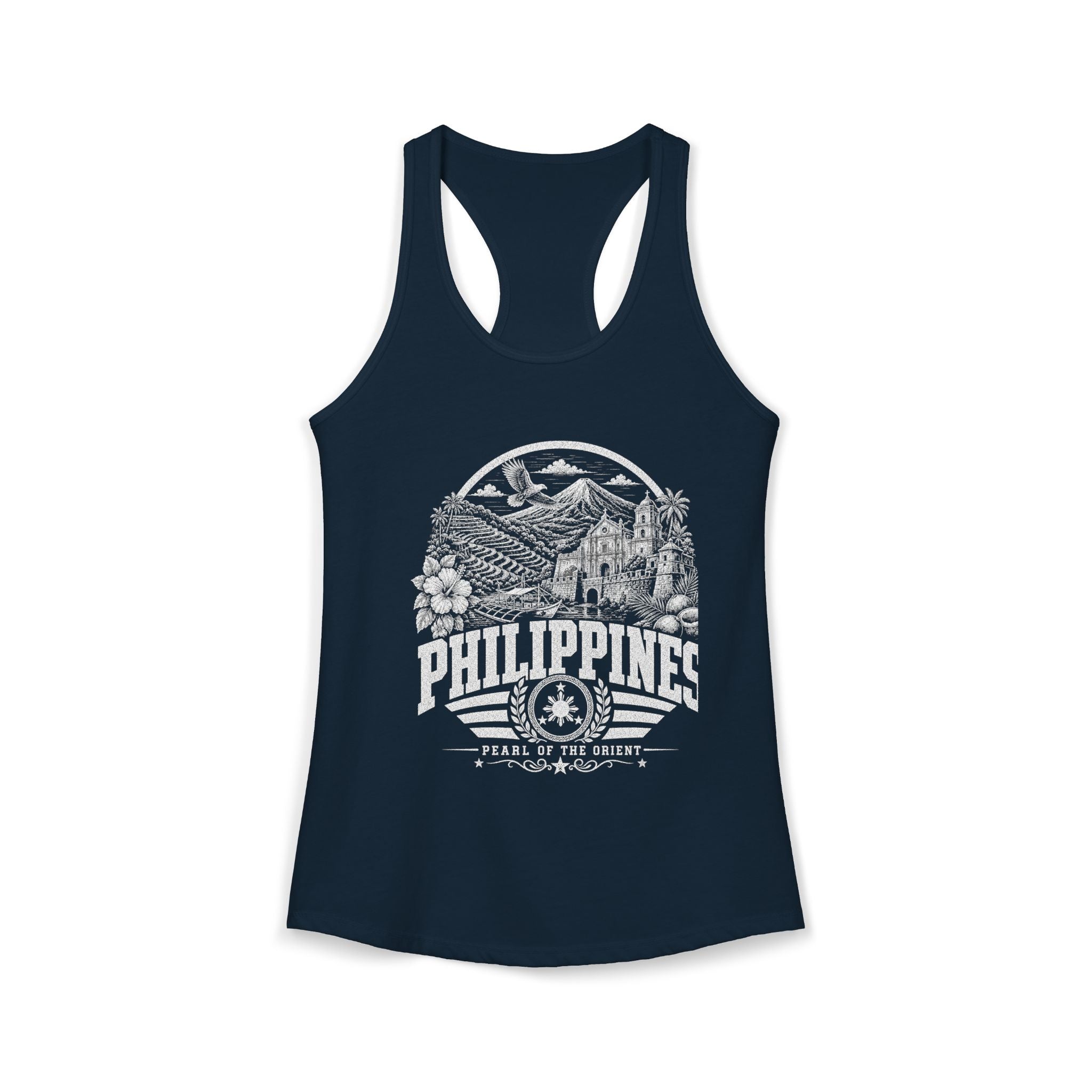 Philippines Pearl of the Orient Women's Tank Top