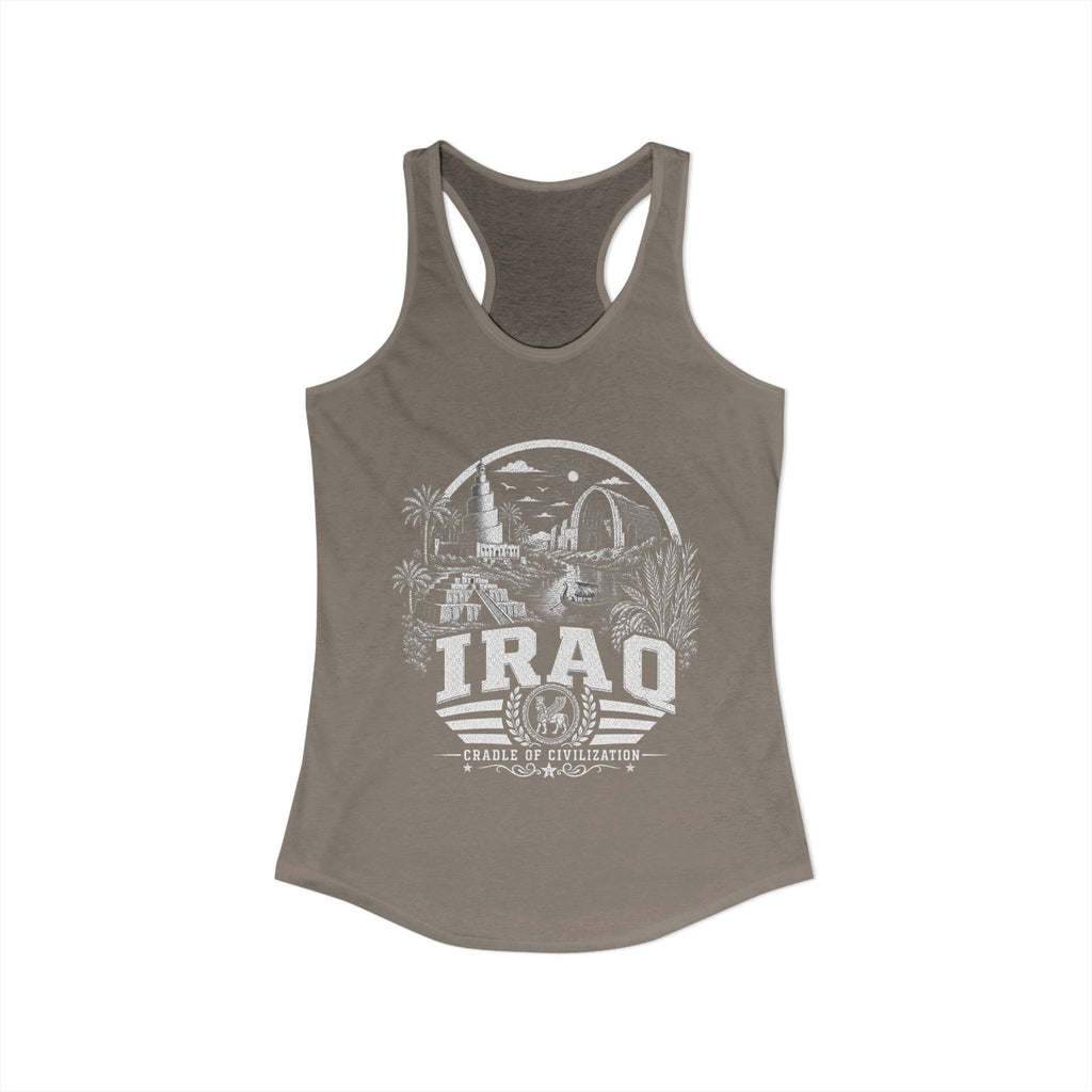 Camiseta sin mangas de mujer "Irak Cuna de la Civilización"