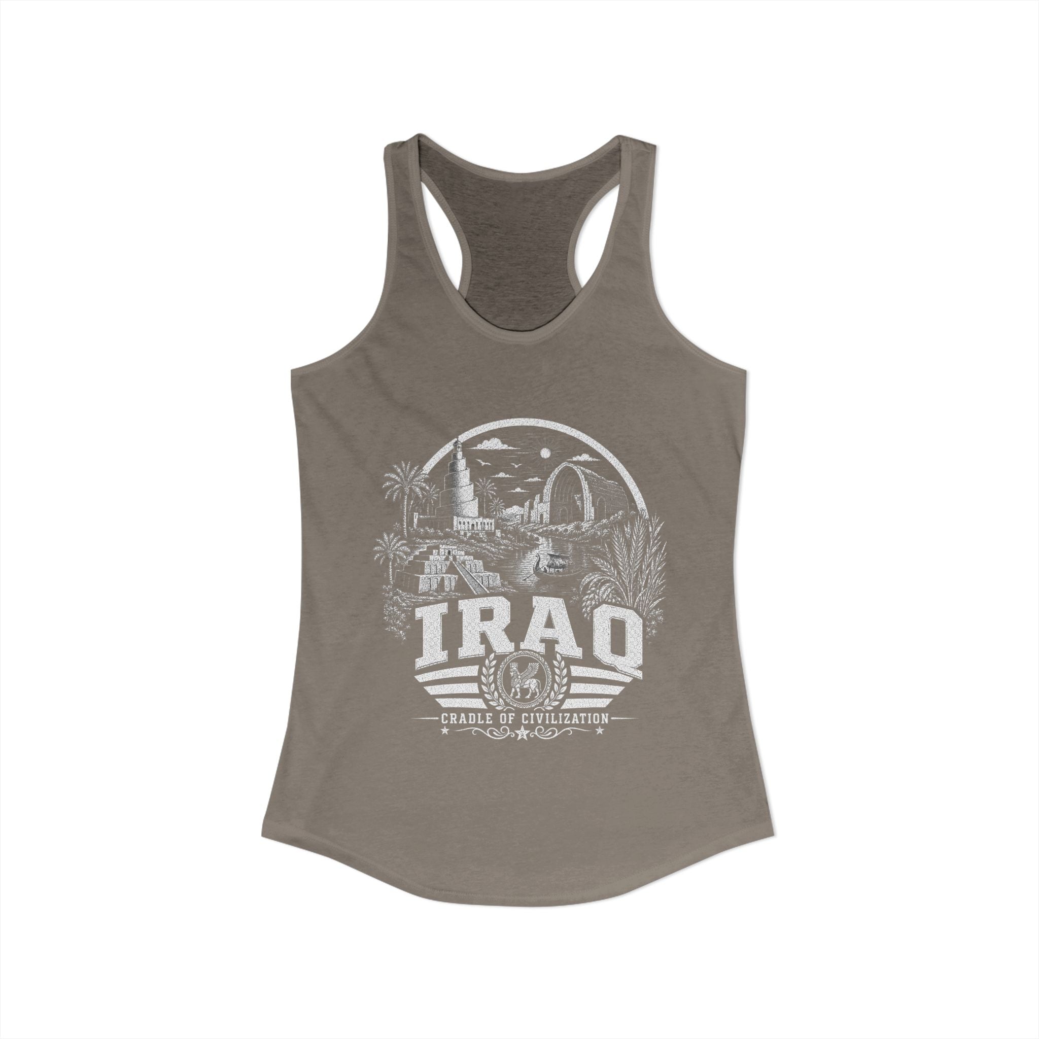 Camiseta sin mangas de mujer "Irak Cuna de la Civilización"