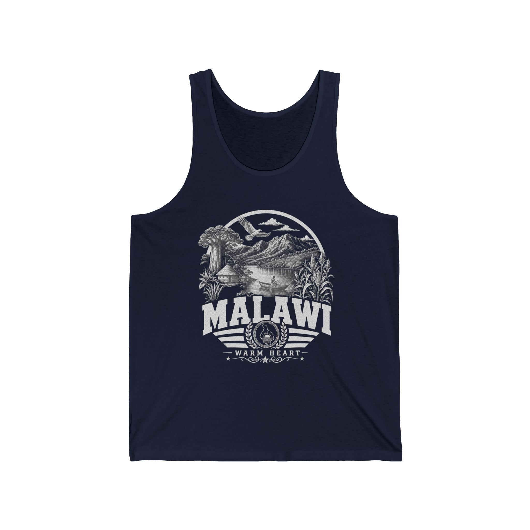 Malawi Warm Heart Men's Tank Top