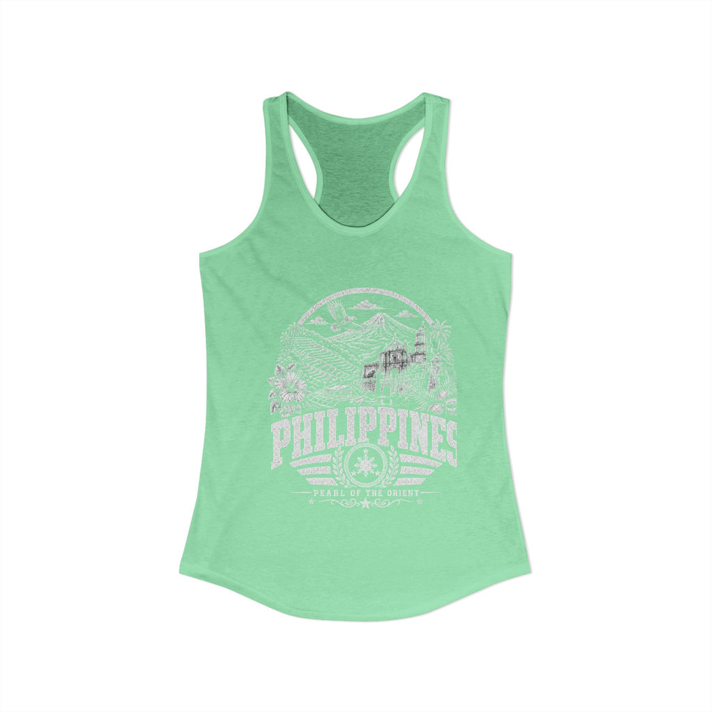 Philippines Pearl of the Orient Women's Tank Top