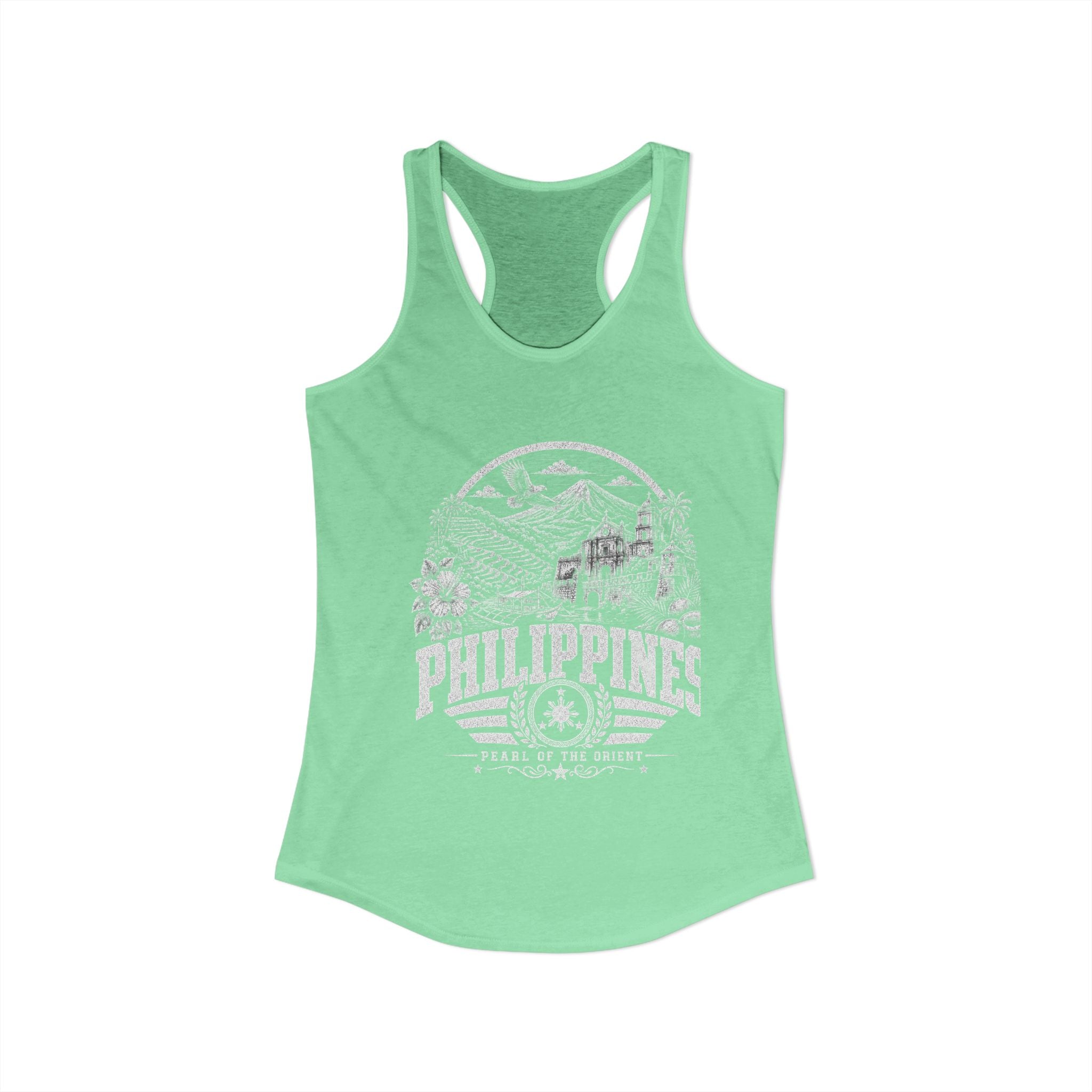 Philippines Pearl of the Orient Women's Tank Top