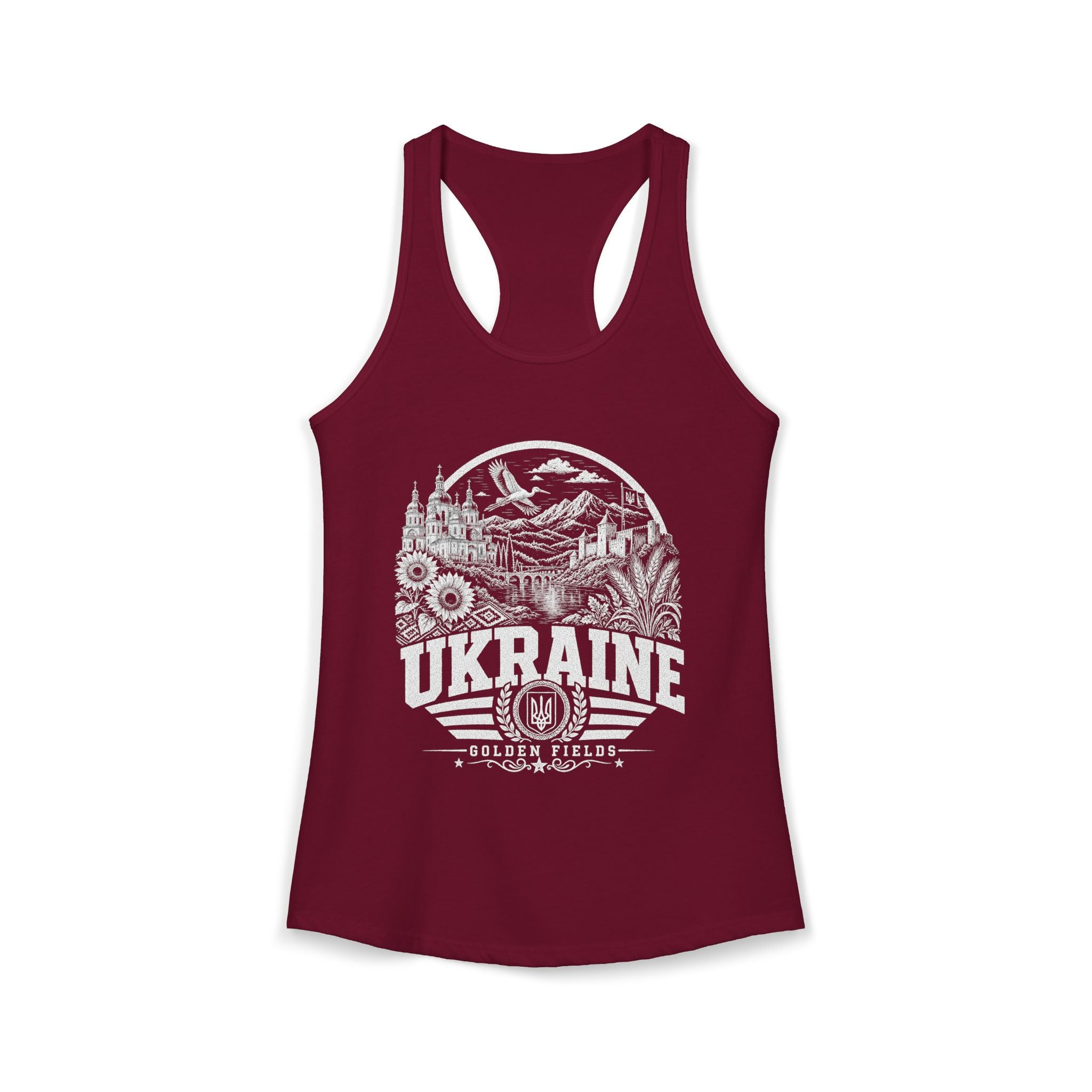 Ukraine Golden Fields Women's Tank Top