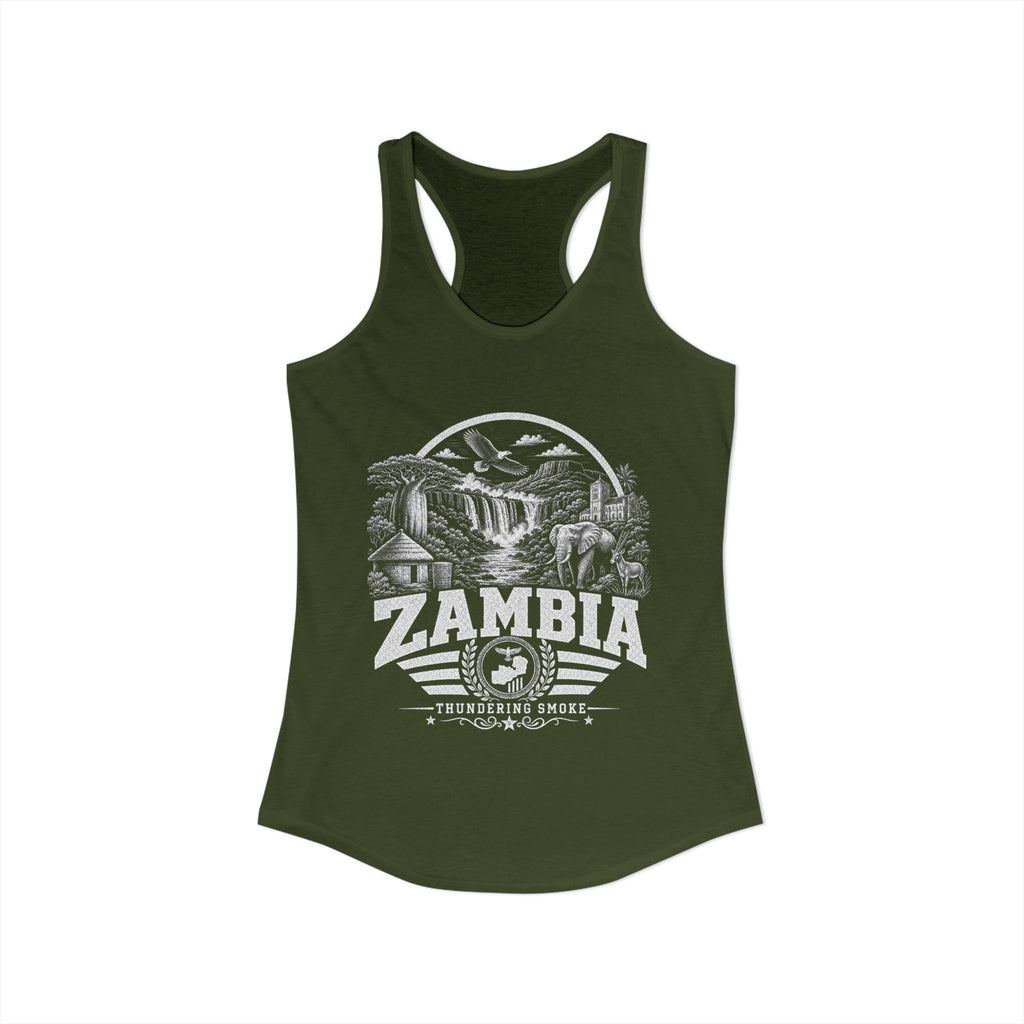 Zambia Thundering Smoke Women's Tank Top