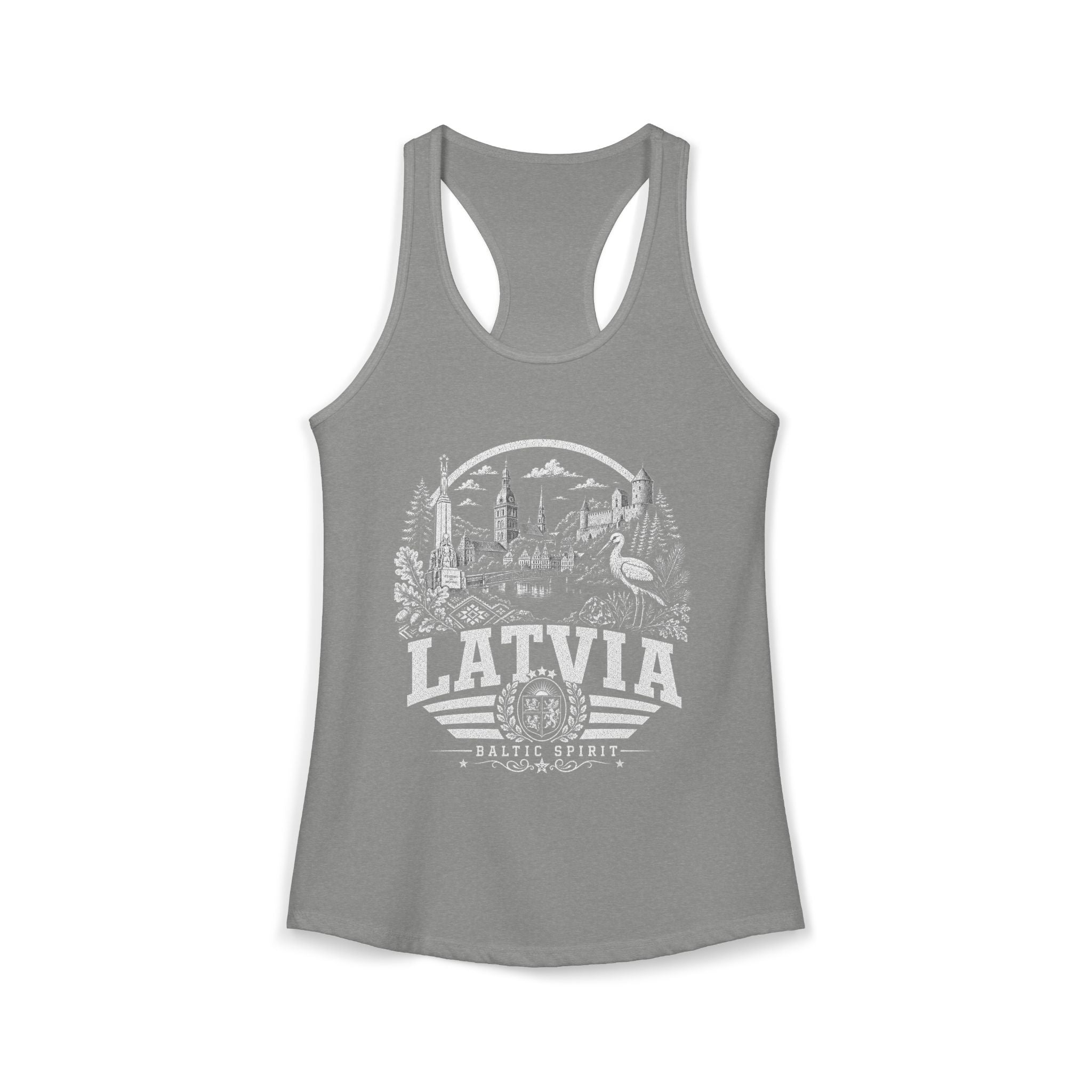 Latvia Baltic Spirit Women's Tank Top