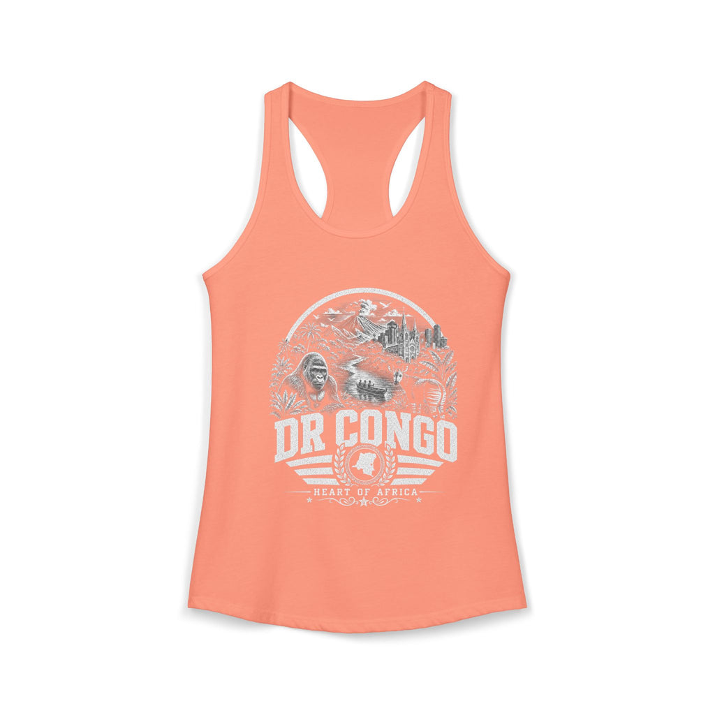 Democratic Republic of the Congo Heart of Africa Women's Tank Top