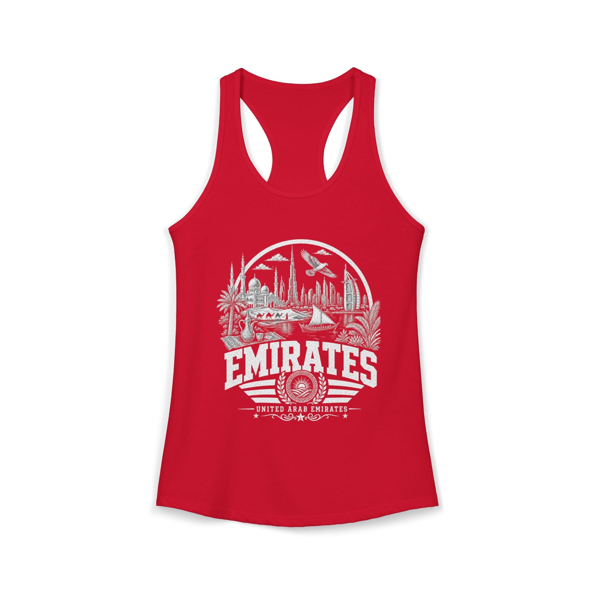 United Arab Emirates Jewel of the Gulf Women's Tank Top