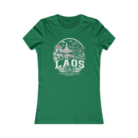Camiseta feminina Laos Mekong Heritage