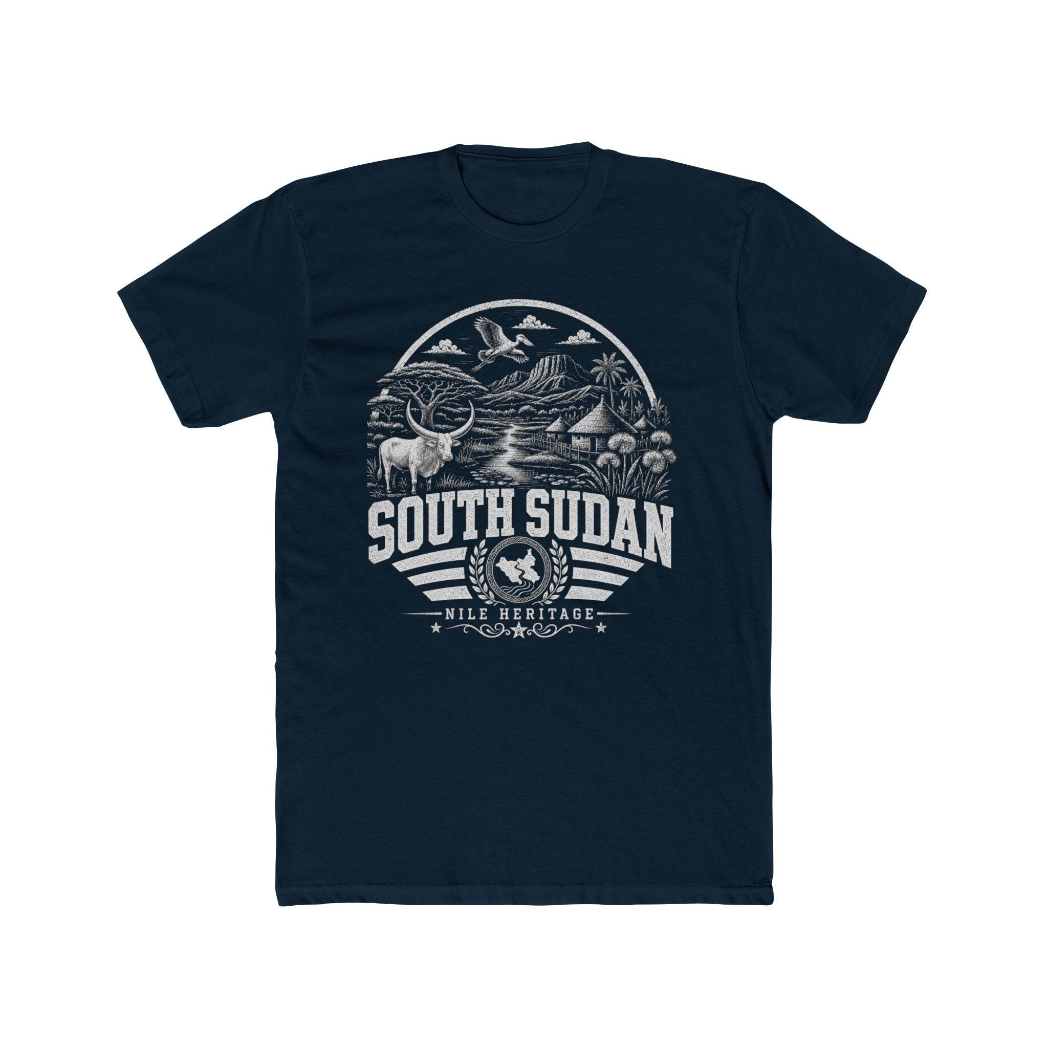 Camiseta Masculina South Sudan Nile Heritage