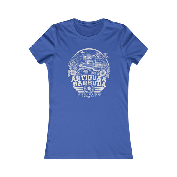 Antigua y Barbuda Land of 365 Beaches Women's Tee