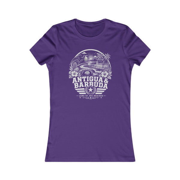 Antigua y Barbuda Land of 365 Beaches Women's Tee