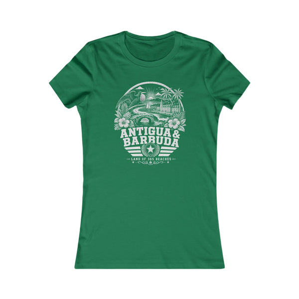 Antigua y Barbuda Land of 365 Beaches Women's Tee