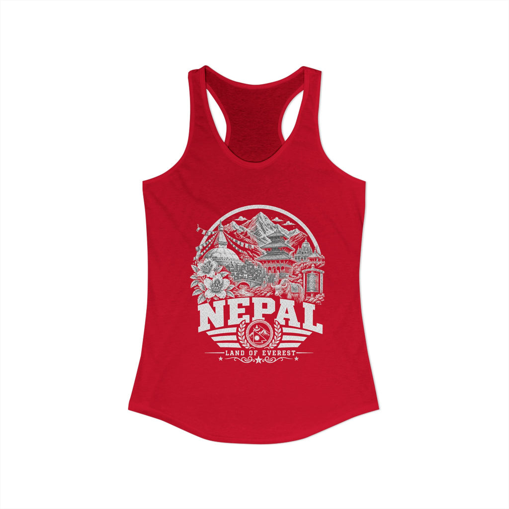 Nepal Land of Everest Women's Tank Top