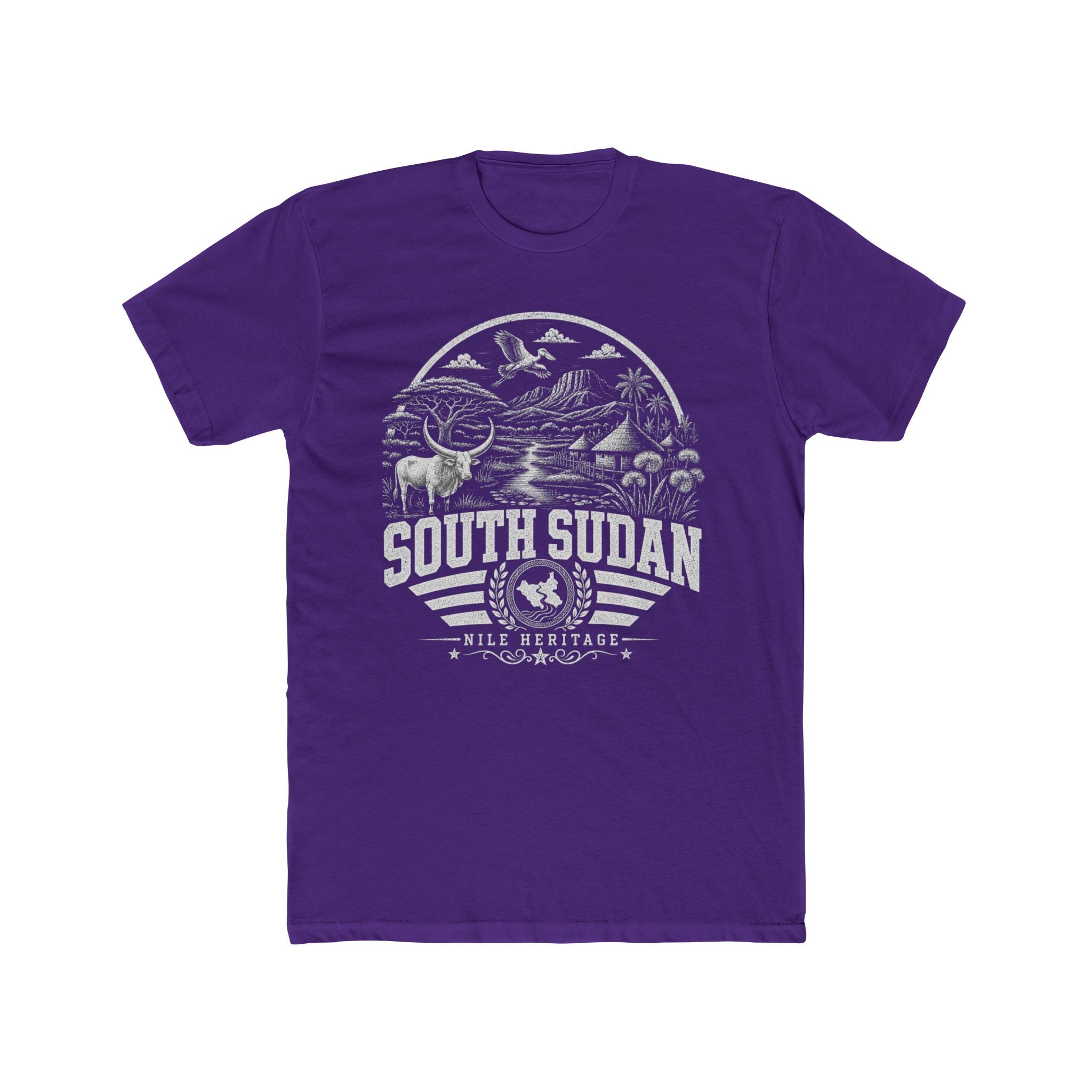 Camiseta Masculina South Sudan Nile Heritage