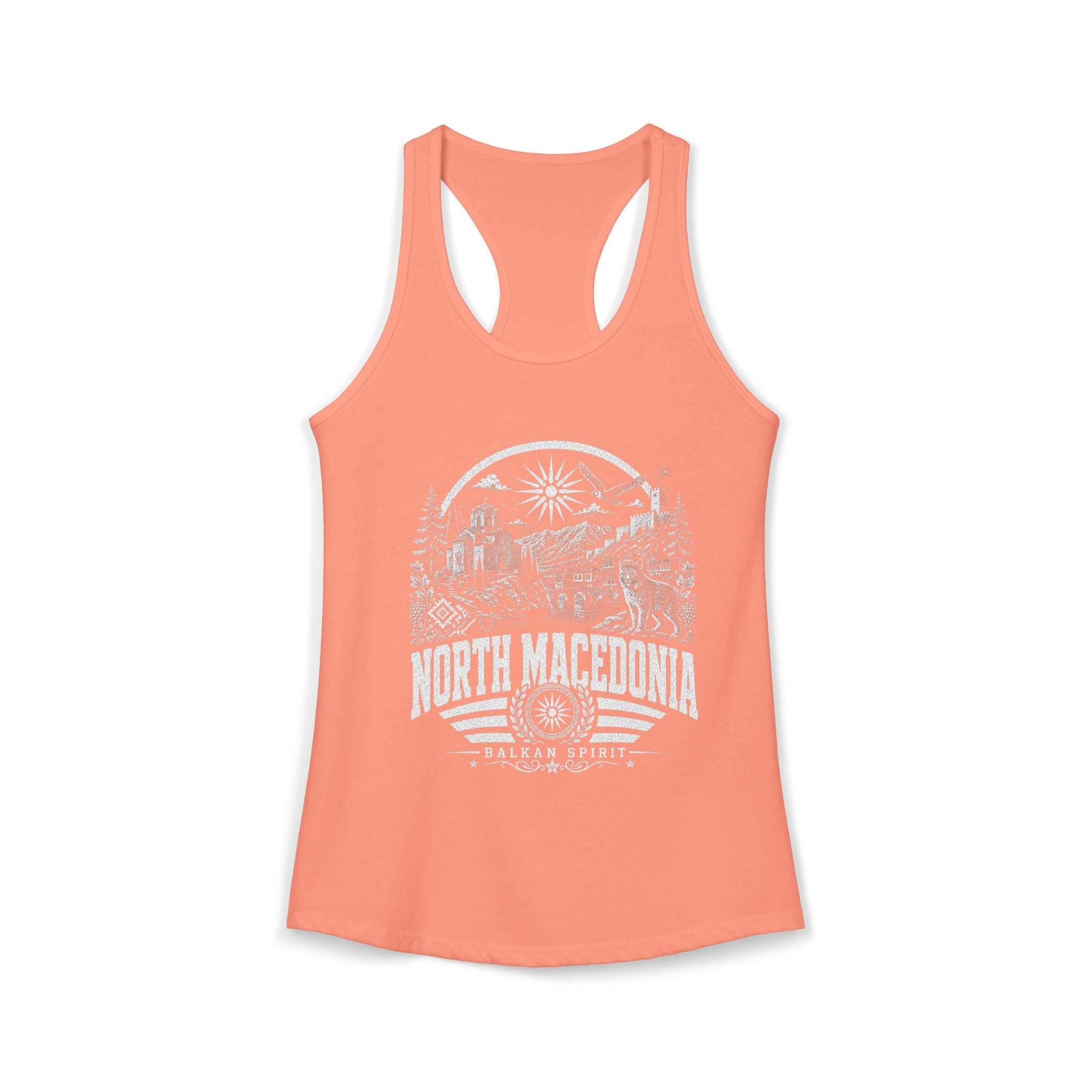 North Macedonia Balkan Spirit Women's Tank Top