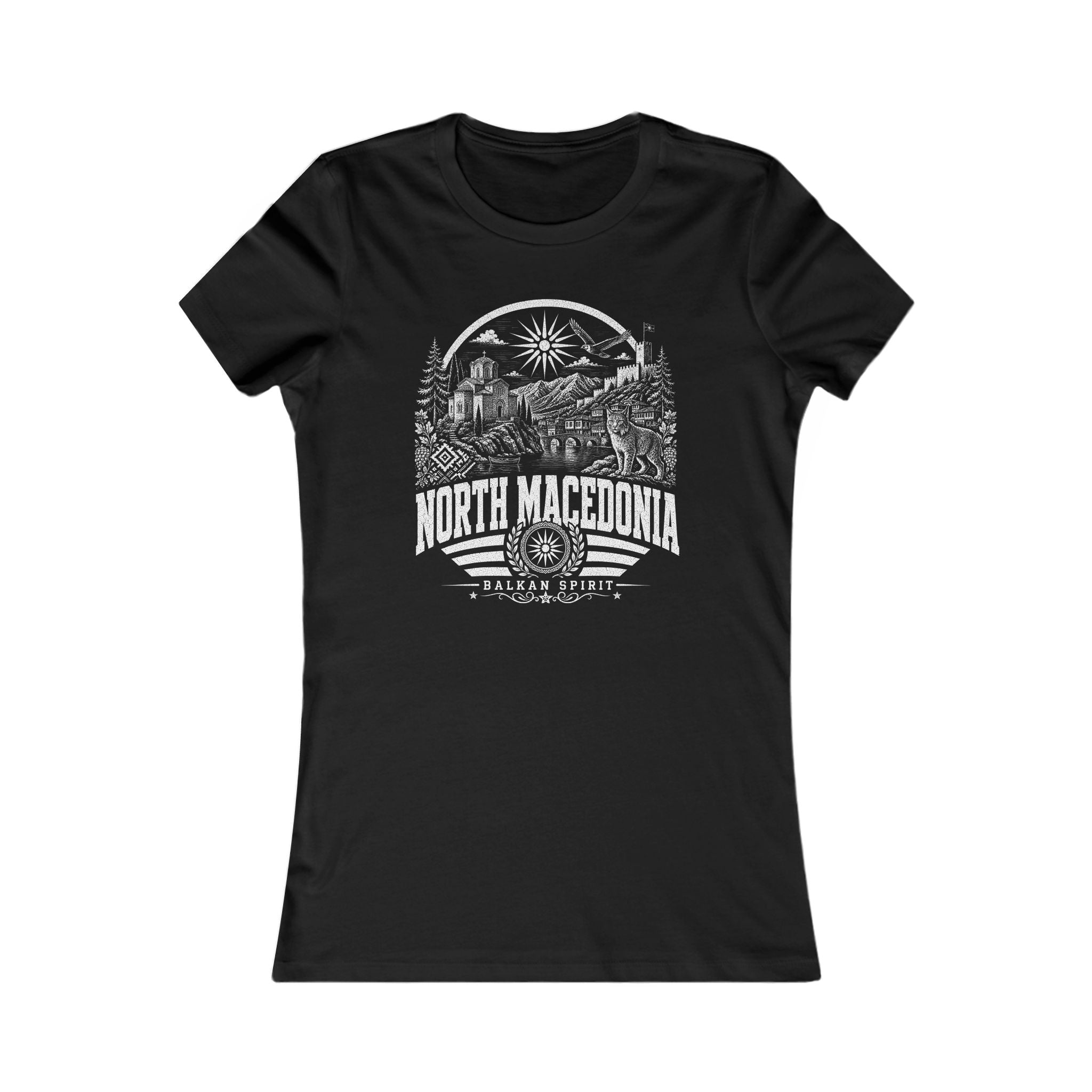 North Macedonia Women's Tee