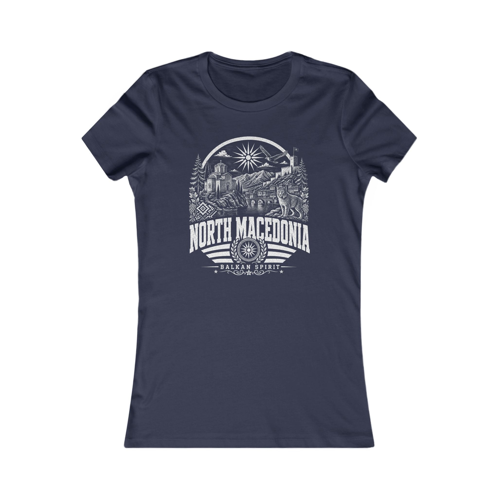 North Macedonia Women's Tee