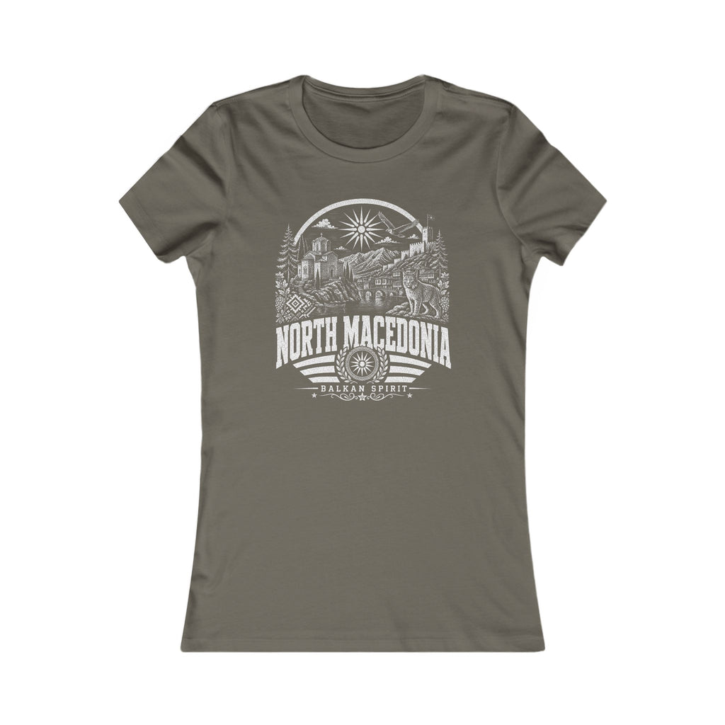 North Macedonia Women's Tee