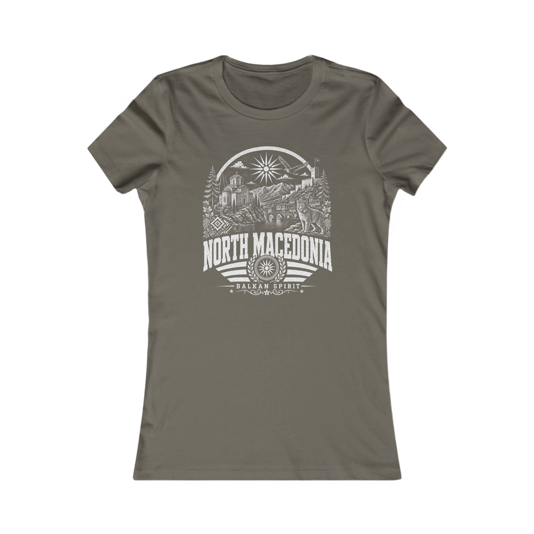 North Macedonia Women's Tee