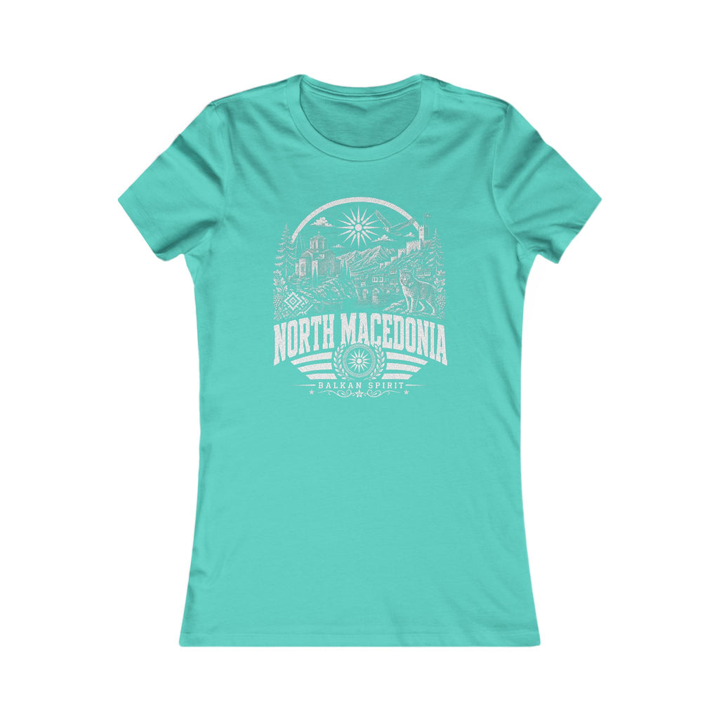 North Macedonia Women's Tee
