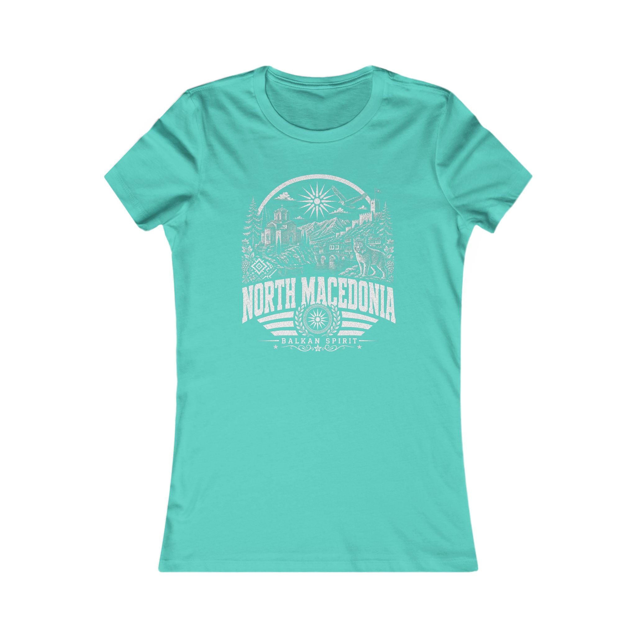 North Macedonia Women's Tee
