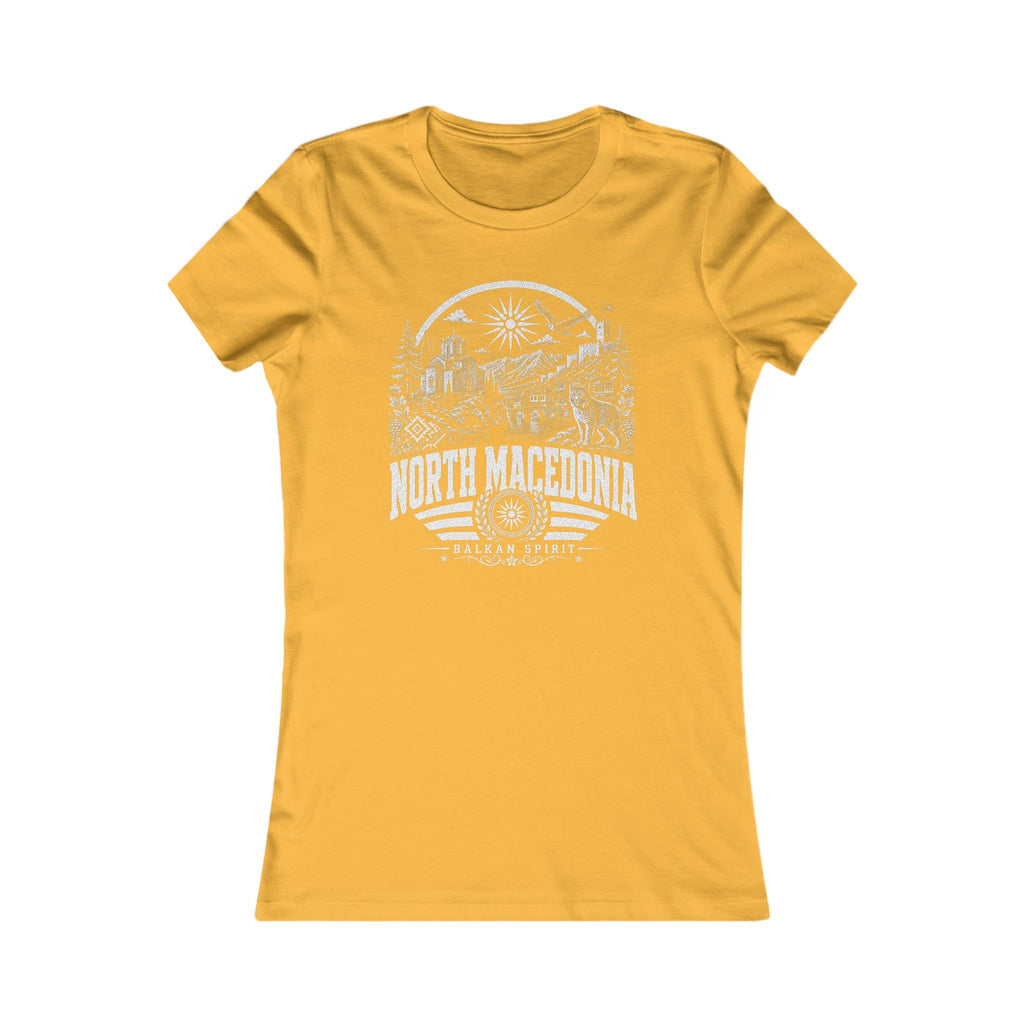North Macedonia Women's Tee