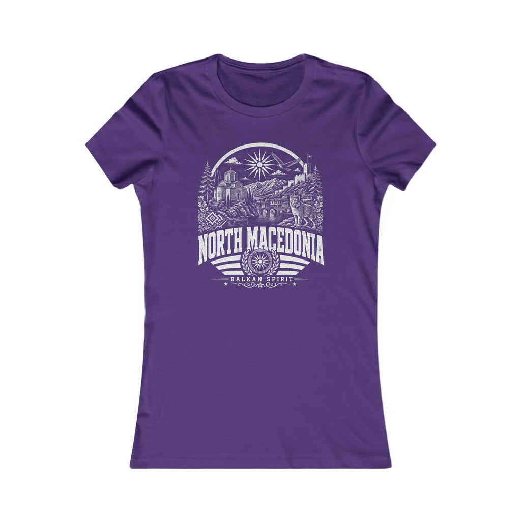 North Macedonia Women's Tee