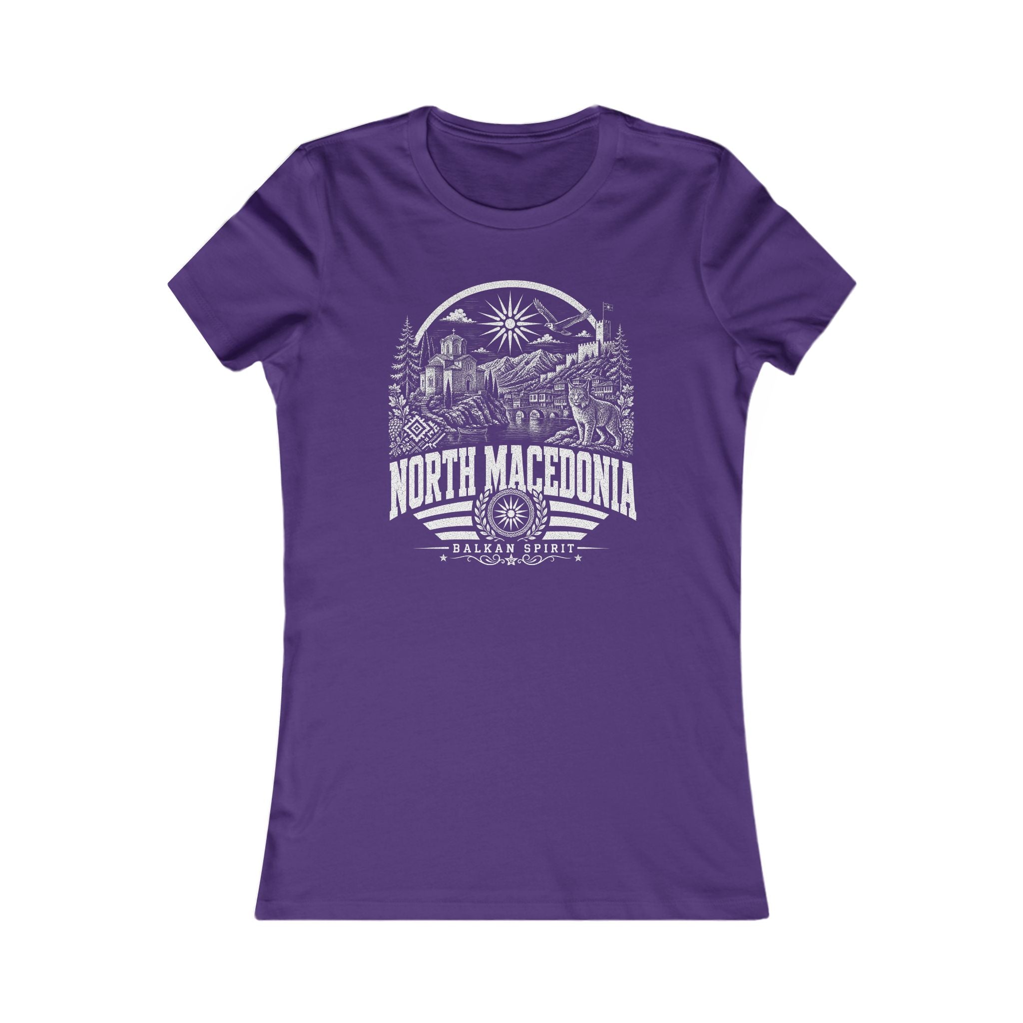 North Macedonia Women's Tee