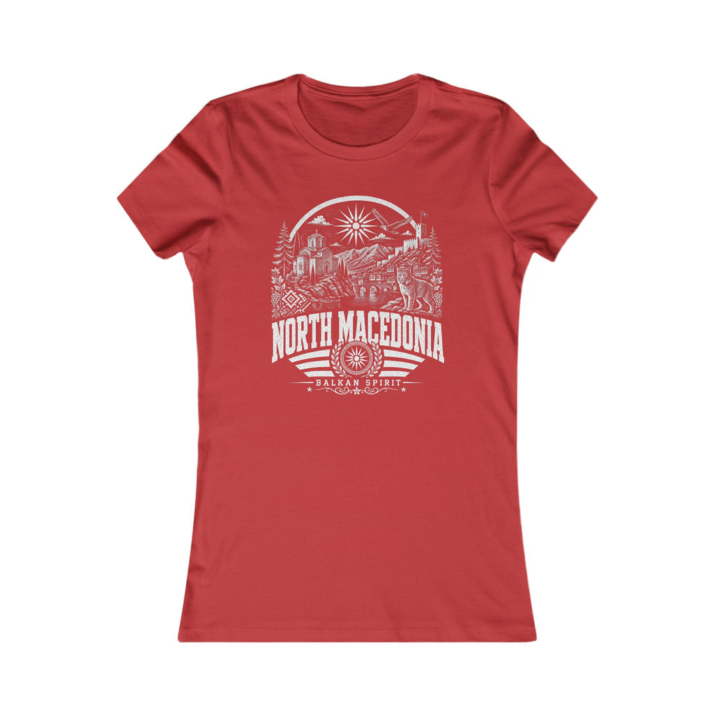 North Macedonia Women's Tee