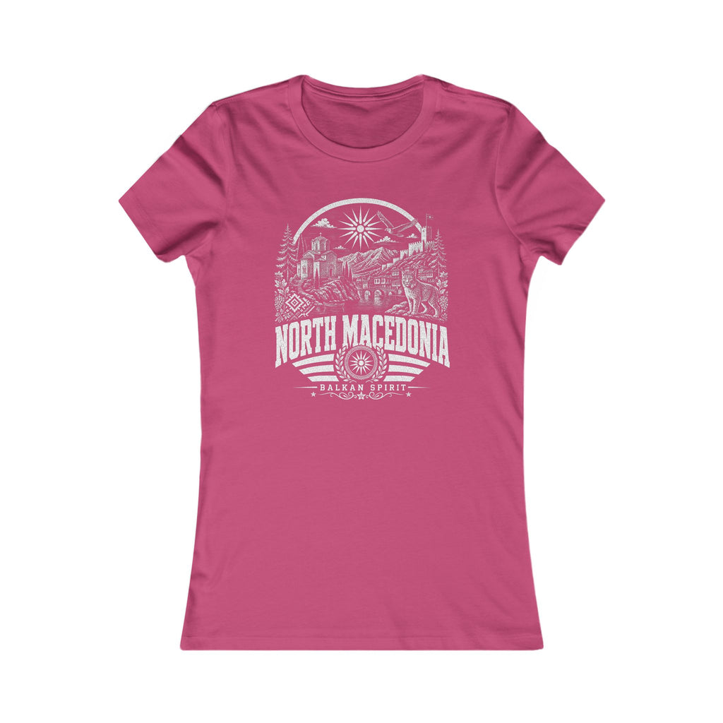 North Macedonia Women's Tee