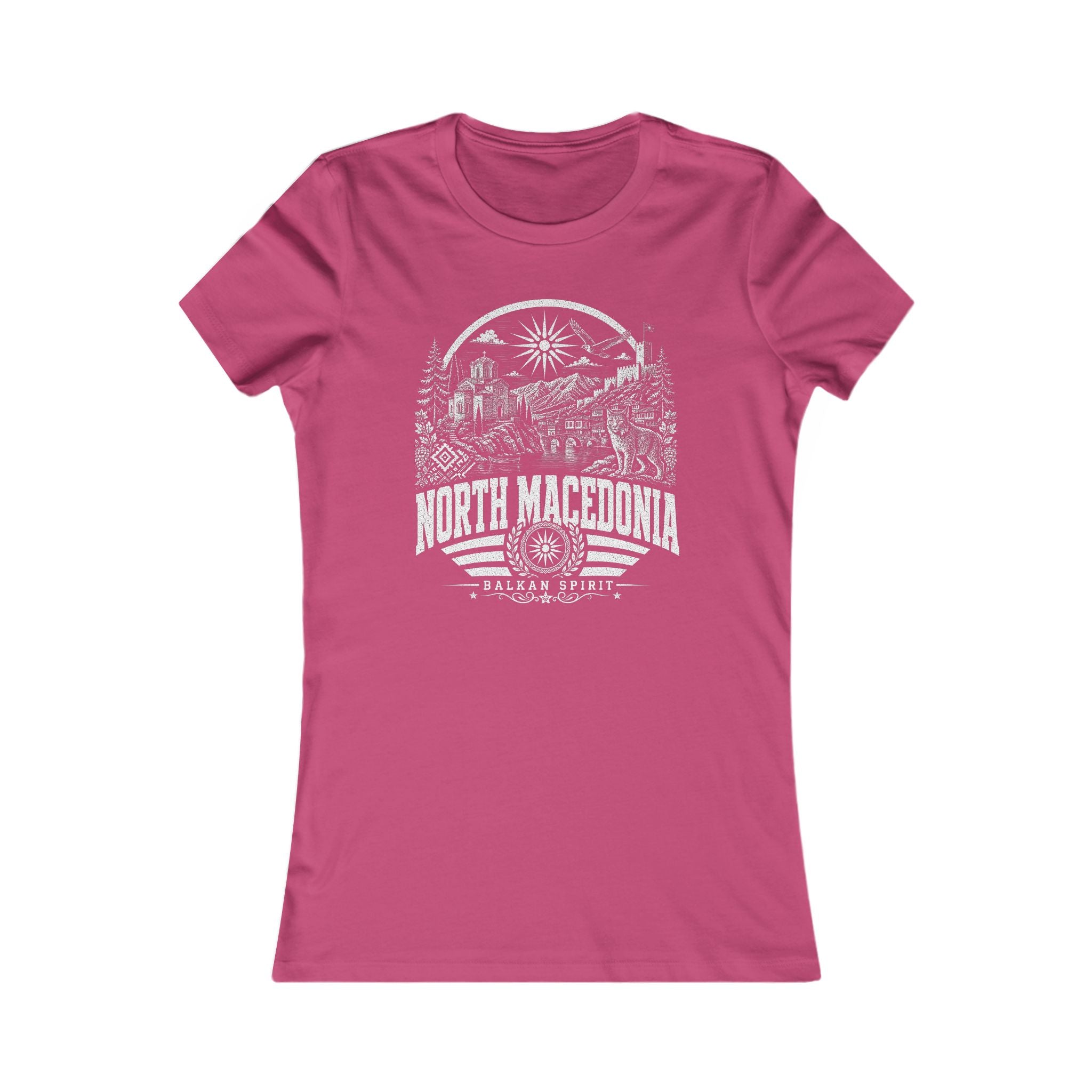 North Macedonia Women's Tee
