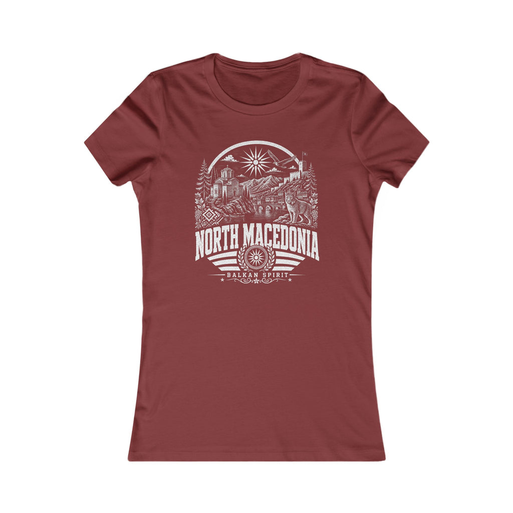 North Macedonia Women's Tee