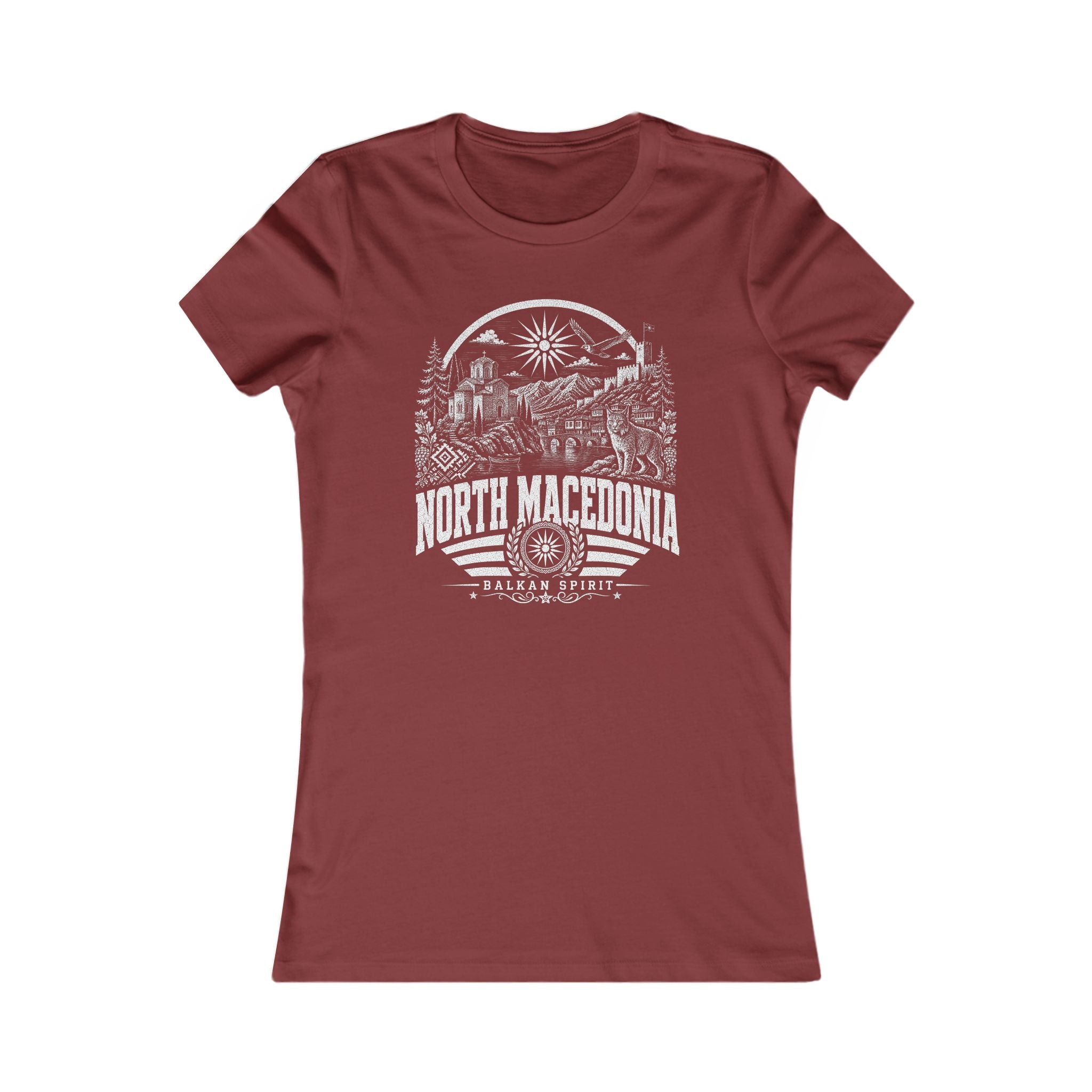 North Macedonia Women's Tee